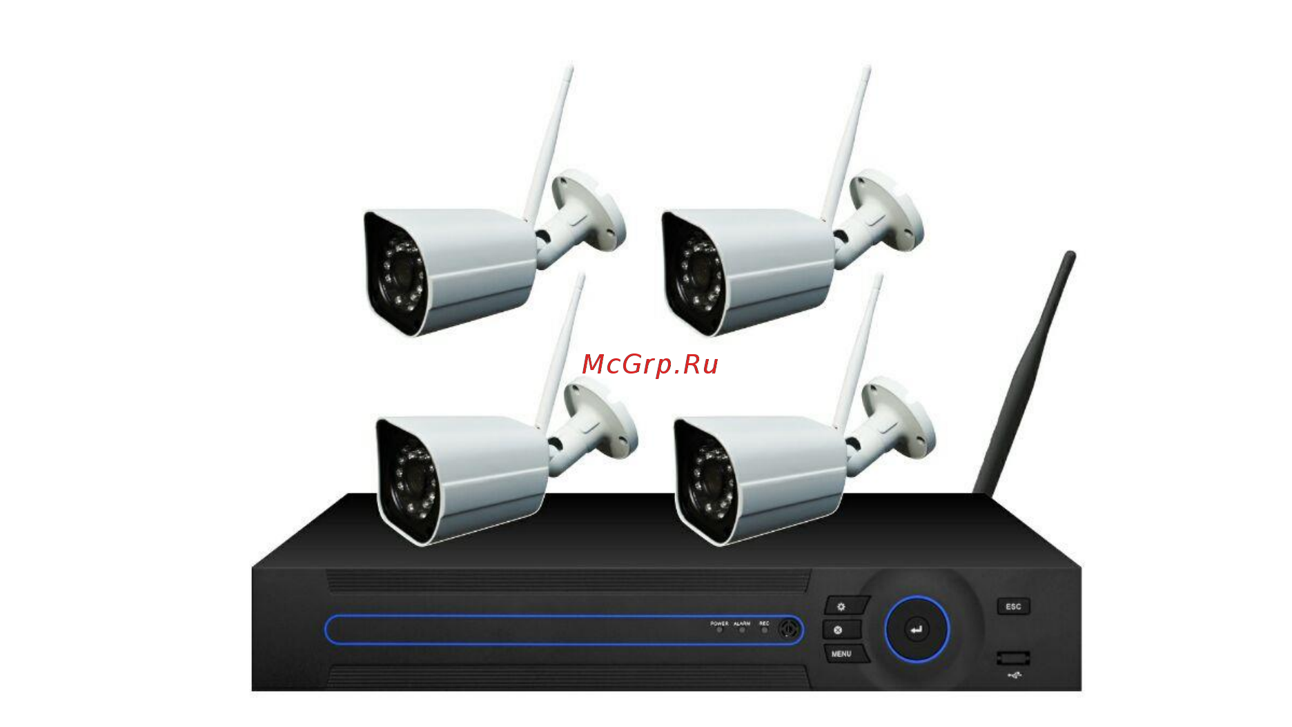 Orient NVR+4IPC 720p Wi-Fi Руководство пользователя онлайн