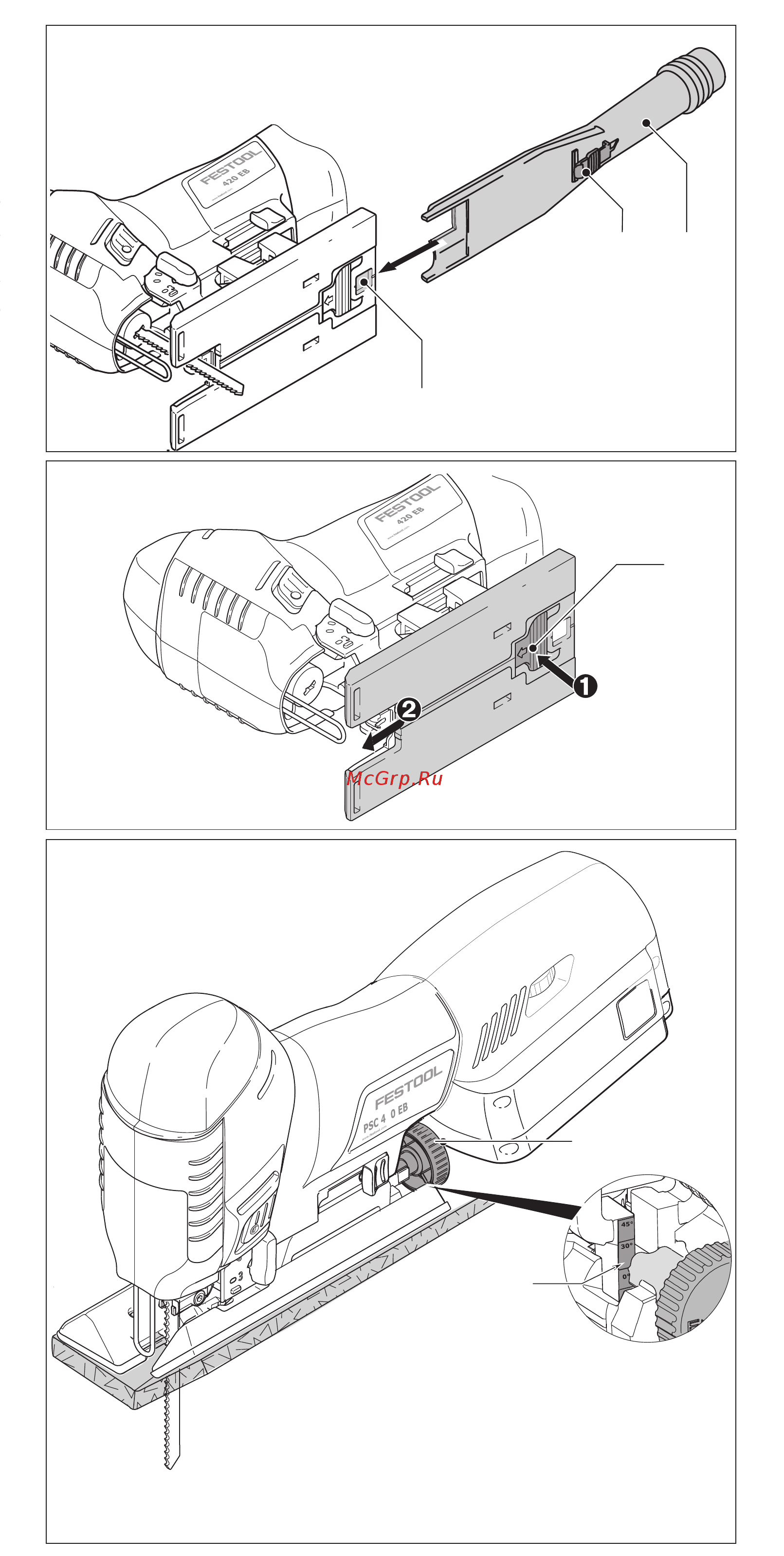 Festool carvex psbc 420 eb-set li 18 561743 Инструкция по эксплуатации онлайн [5/127] 192551