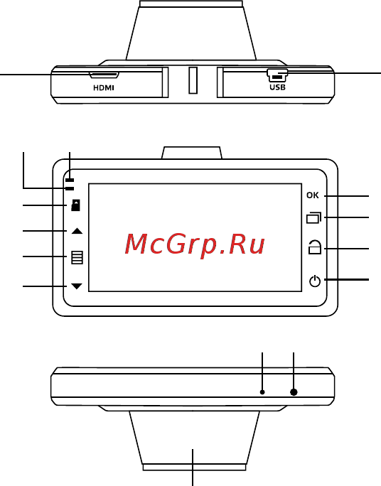 Neoline DVR Wide S39 [5/14] Описание кнопок и их функций