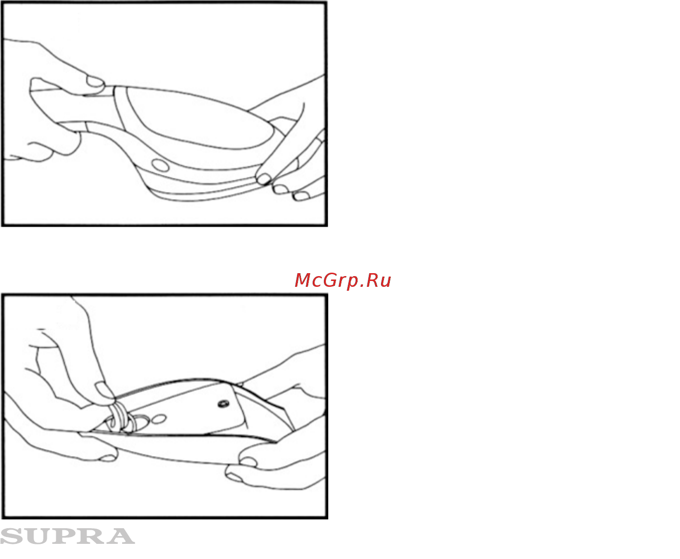 Supra SBS-107 КРАСНЫЙ/ЧЕРНЫЙ [5/12] Эксплуатация прибора