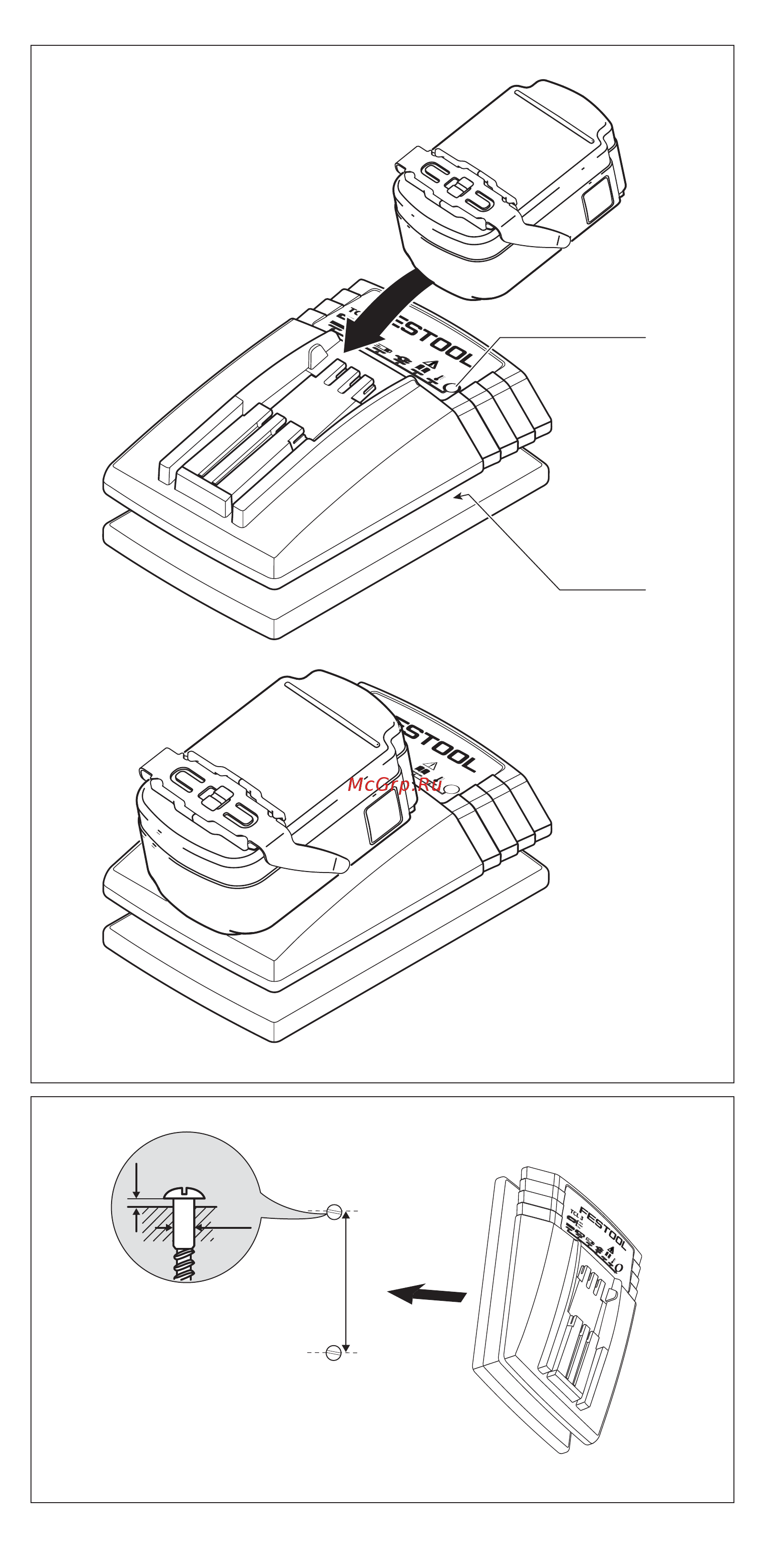 Festool t 18+3 li 5,2 plus 564567 Инструкция по эксплуатации онлайн [3/84] 192771