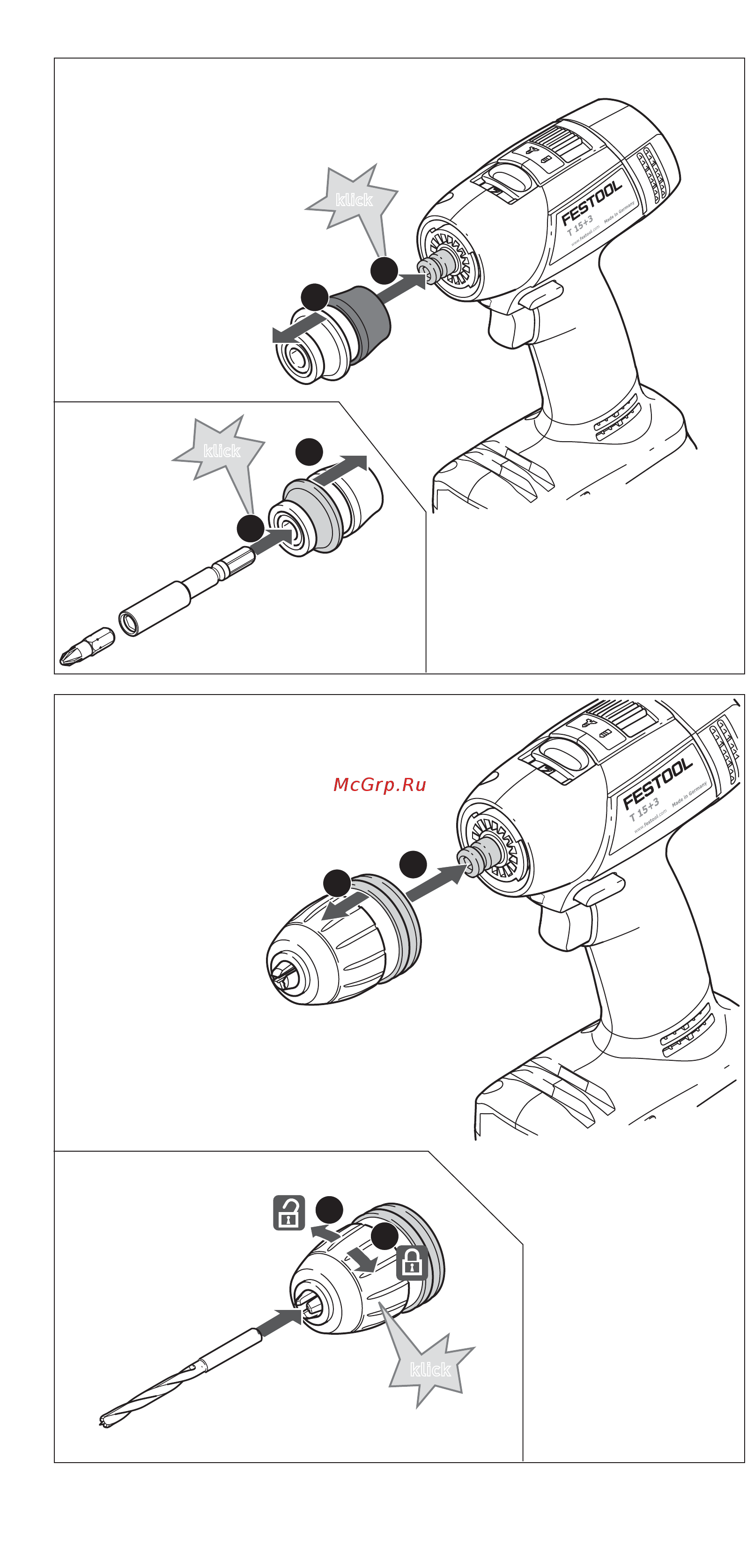 Festool t 18+3 li 5,2 plus 564567 Инструкция по эксплуатации онлайн [4/84] 192771