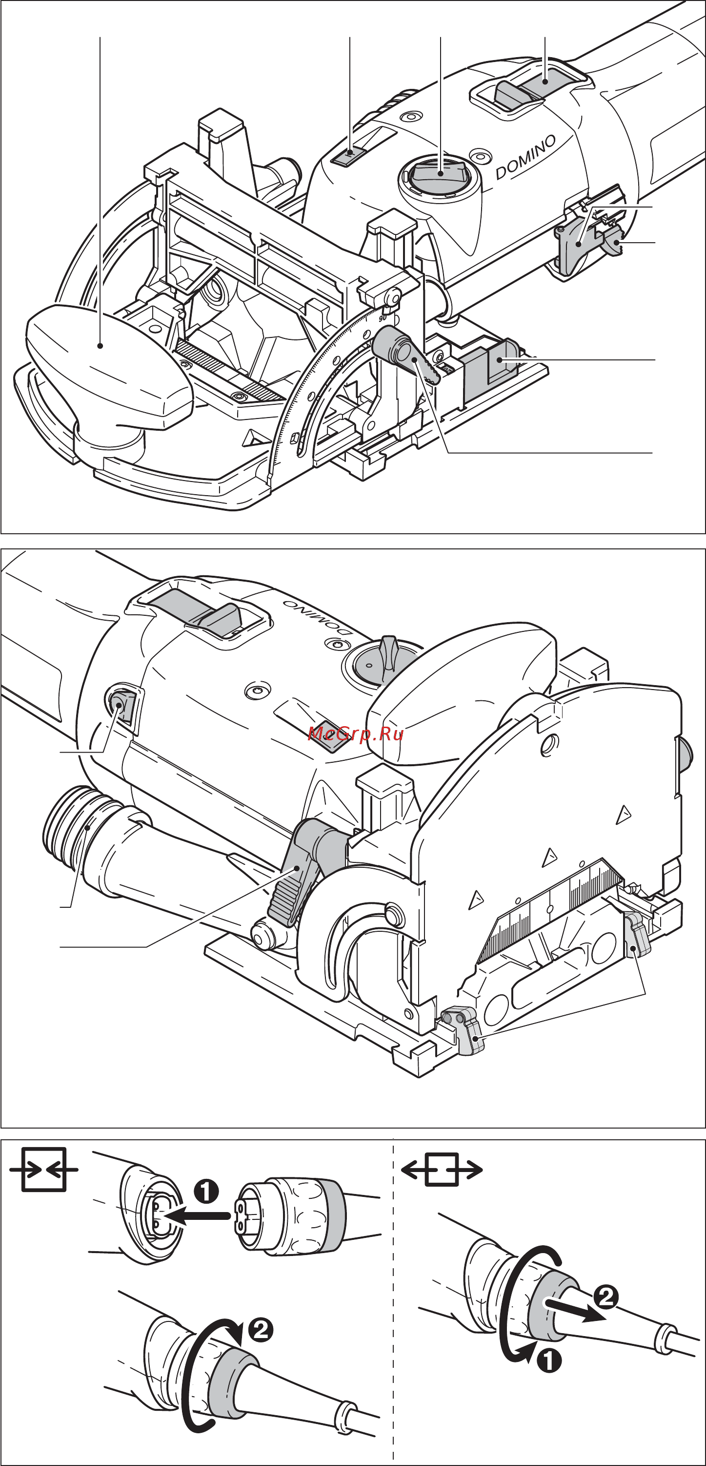 Festool domino df 500 q-set 574427 Инструкция по эксплуатации онлайн [2/84] 192820
