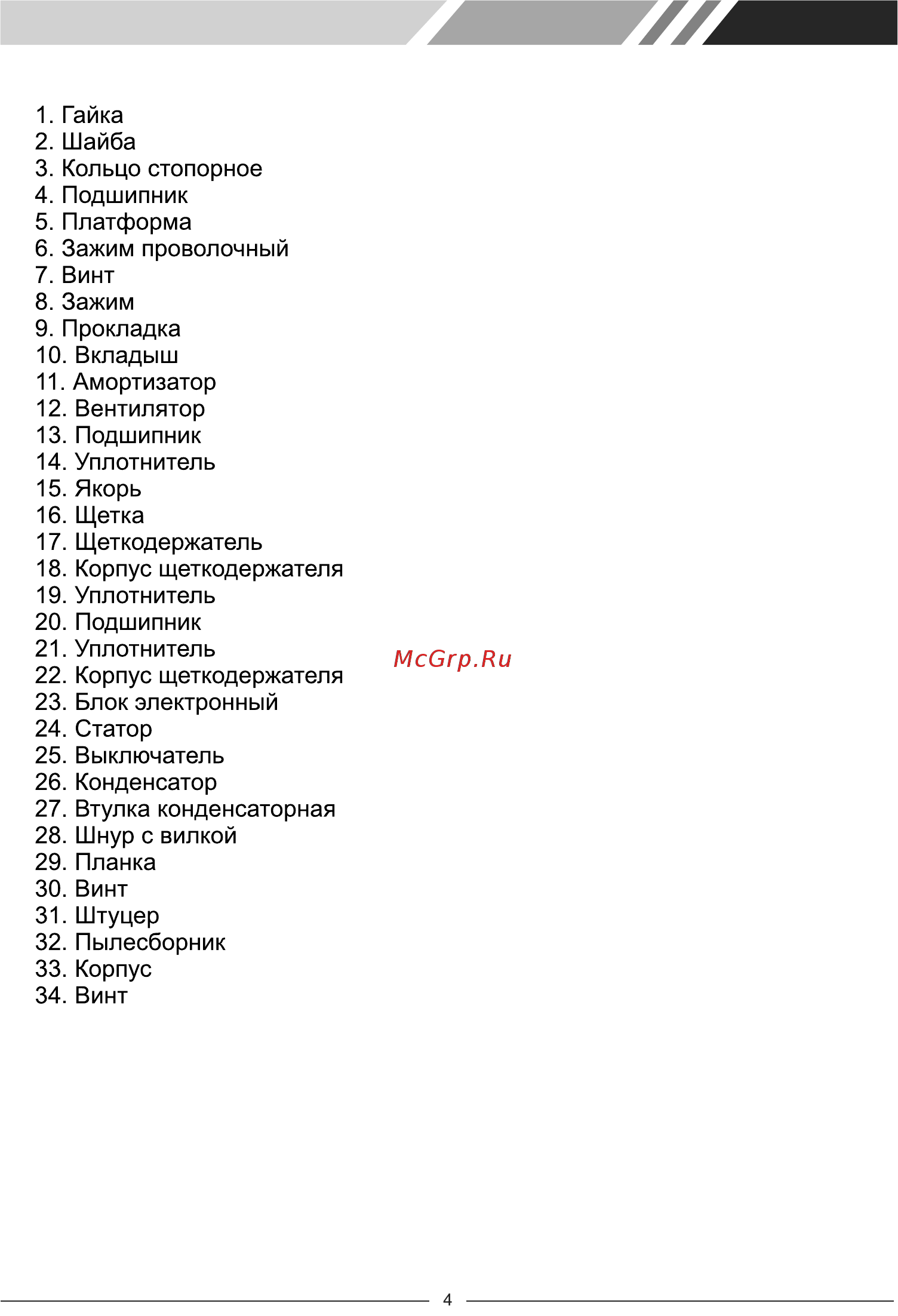Fit SA-280 (80561) Инструкция по эксплуатации онлайн [5/12] 192861