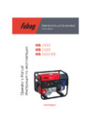 Fubag hs 5500 568284 Инструкция по эксплуатации