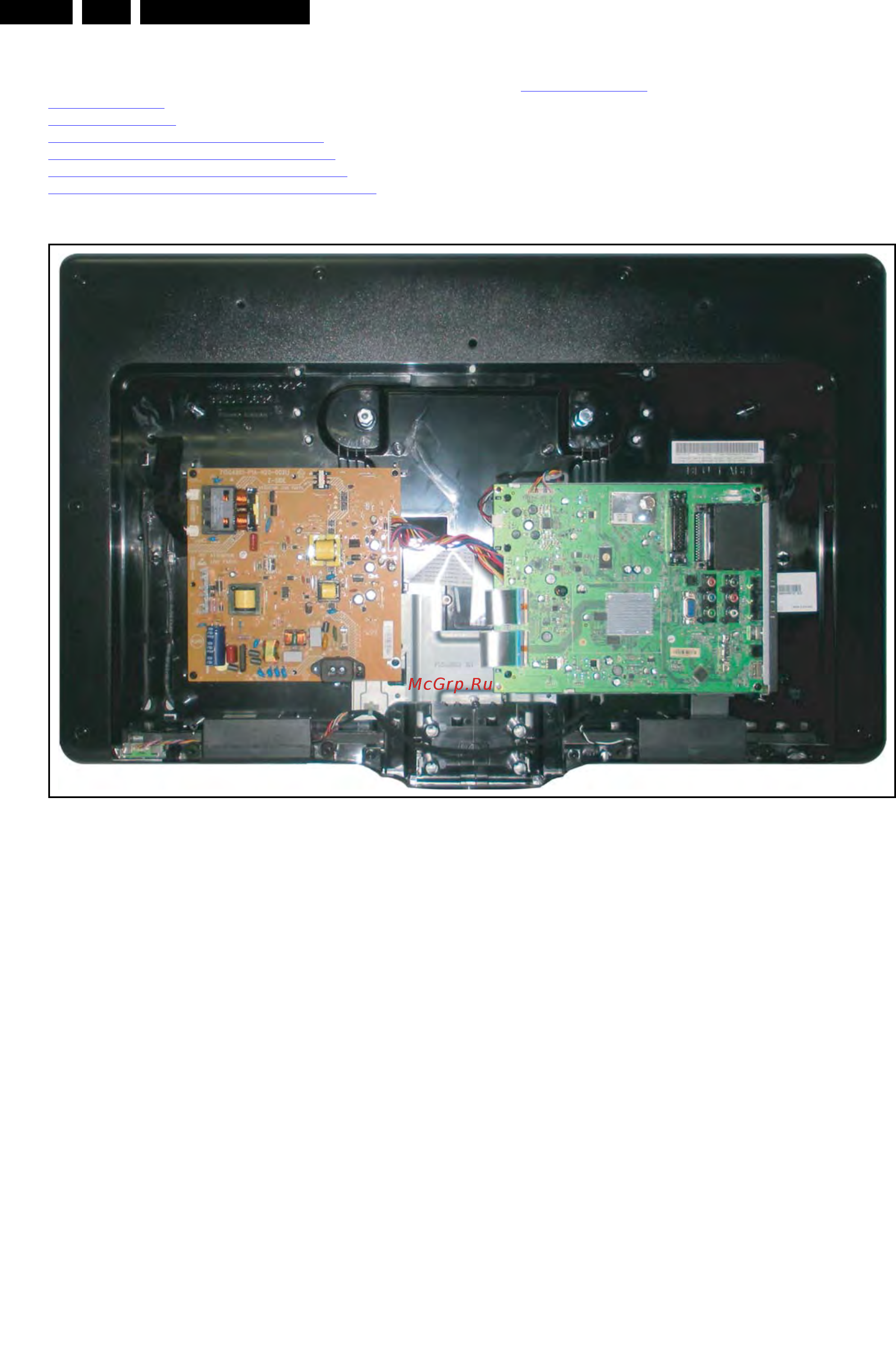 Philips 32PFL3606H/60 [12/159] Mechanical instructions