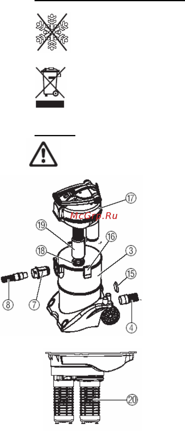 Gardena sr 2000 07947-20.000.00 [4/6] Вывод из эксплуатации