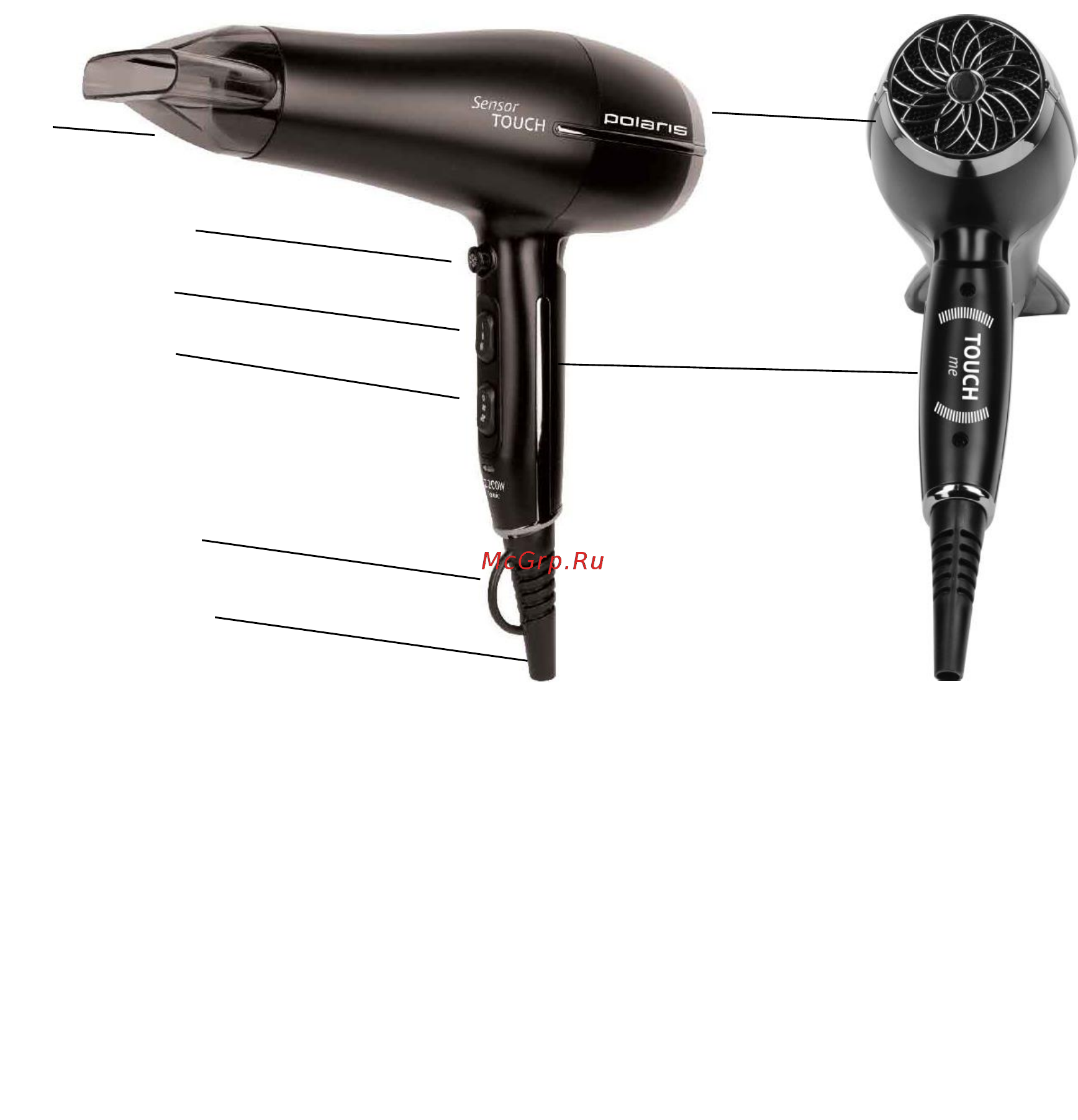 Polaris SENSOR TOUCH PHD 2259STI Руководство по эксплуатации онлайн [3/26] 303324