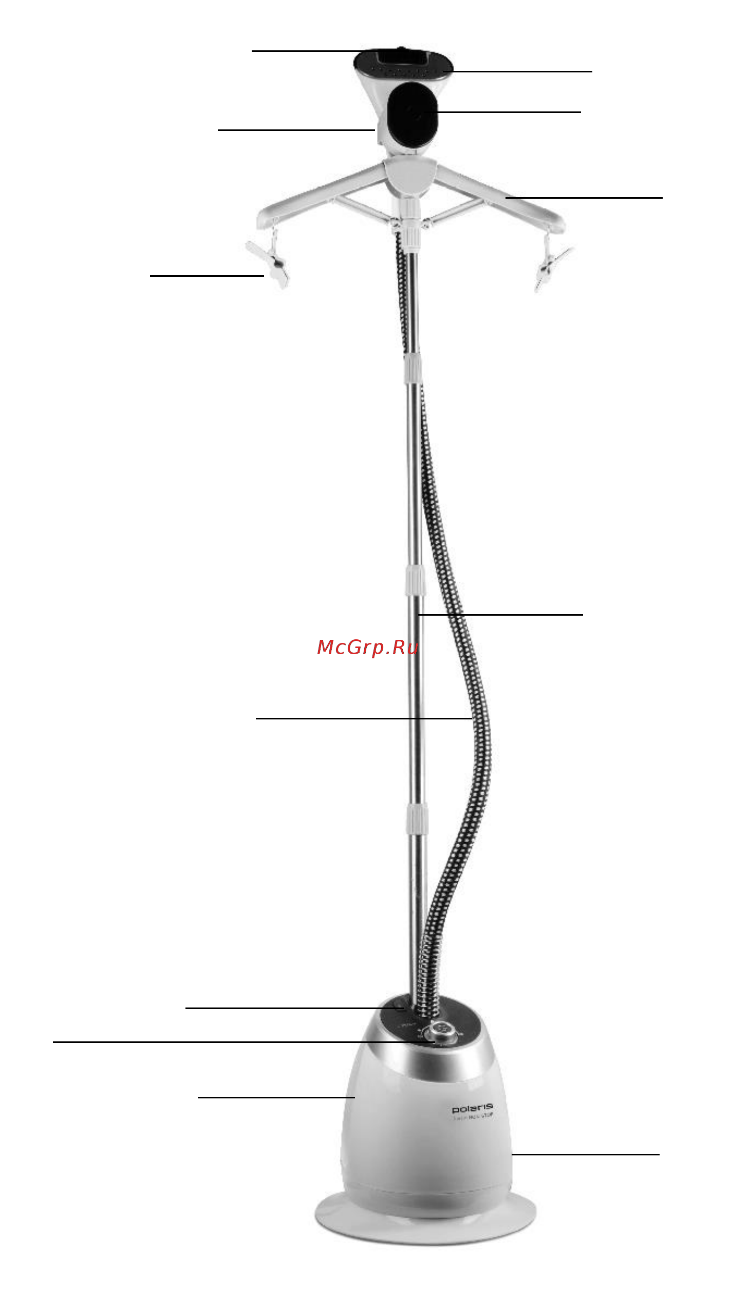 Polaris PGS 1709VA [5/45] Описание прибора