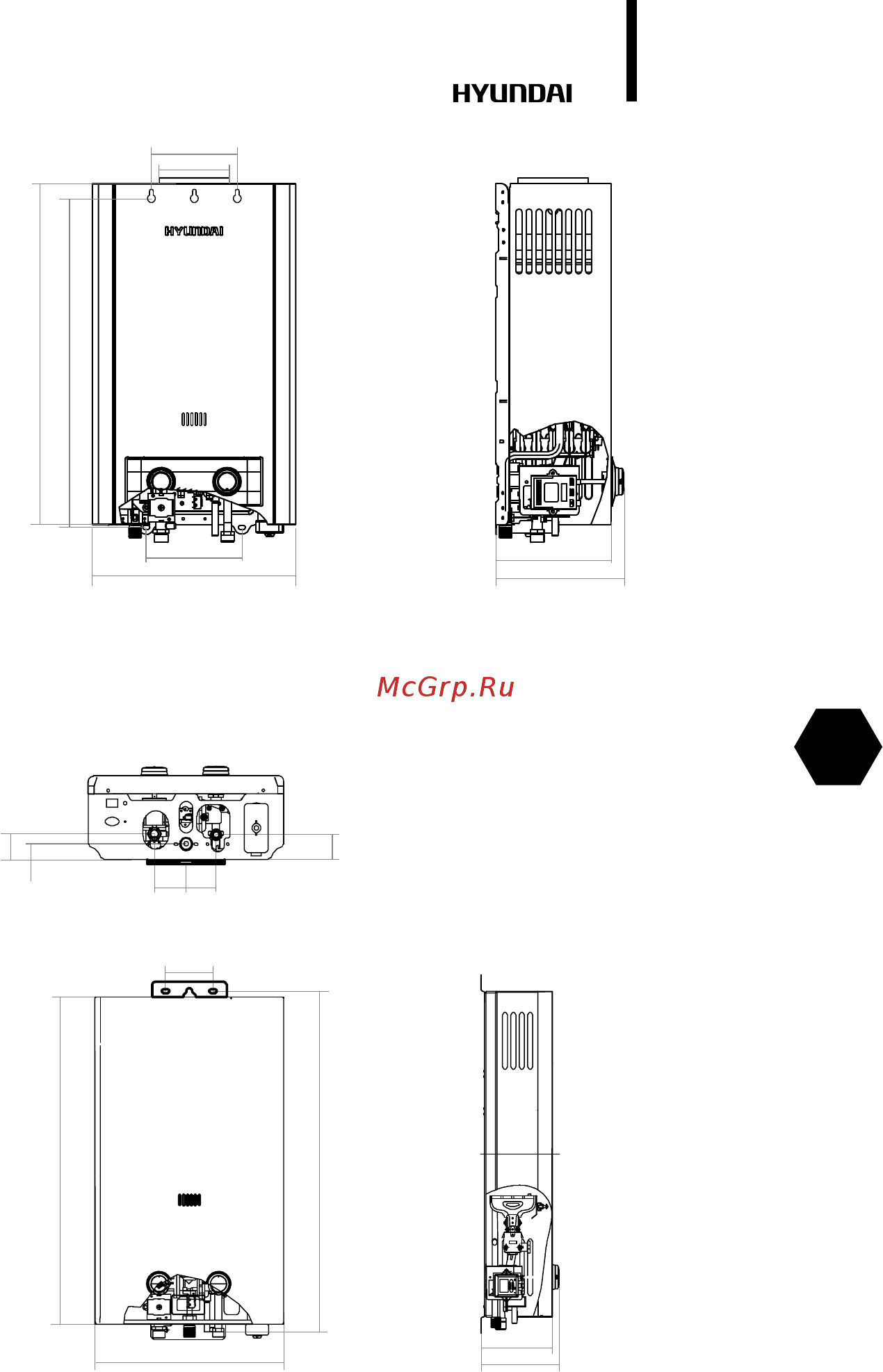 Hyundai H-GW1-AMBL-UI306 [5/36] Рис 1