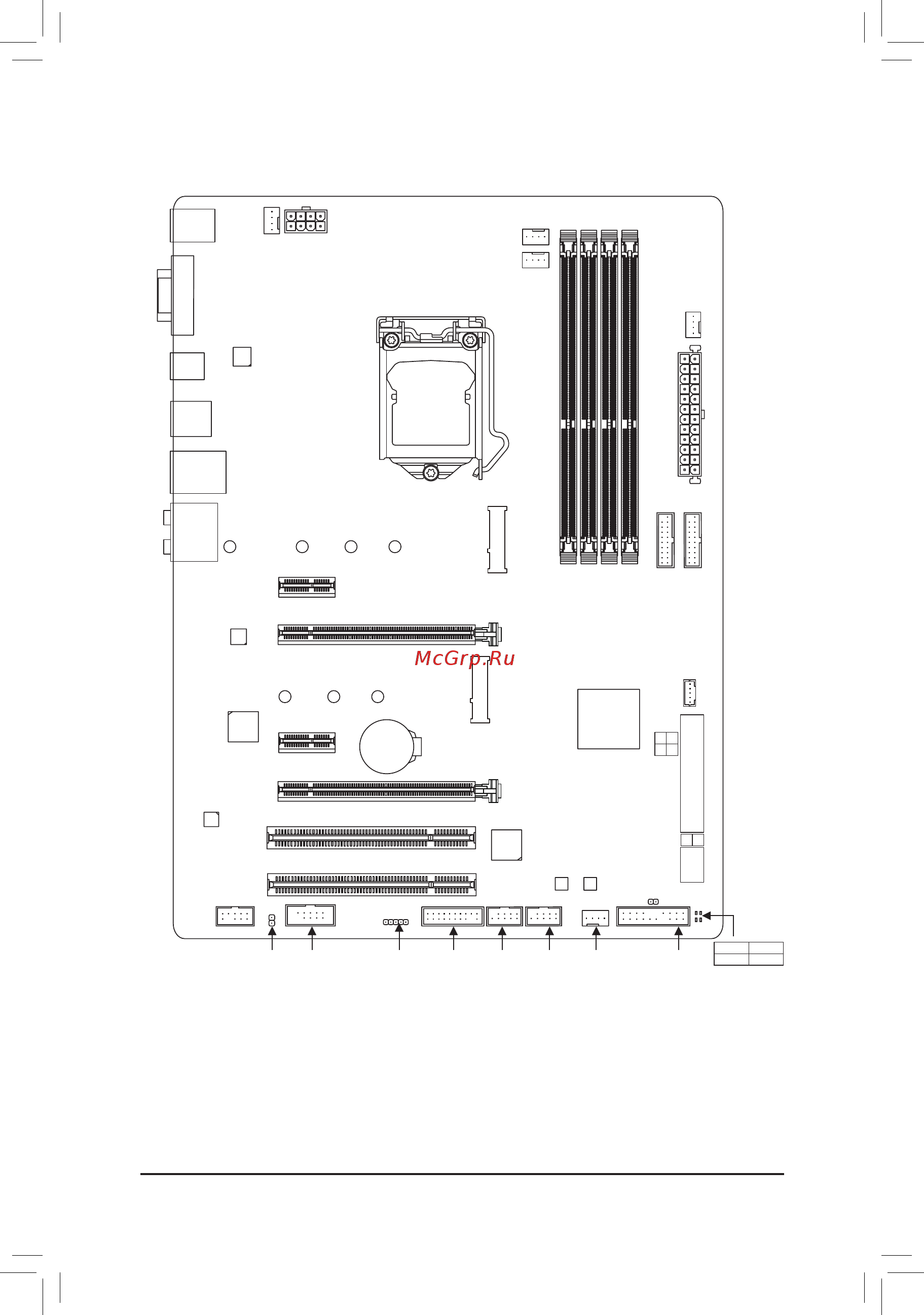 Gigabyte GA-H270-Gaming 3 (rev. 1.0) [4/44] Ga h270 gaming 3 motherboard 5 two sata cables