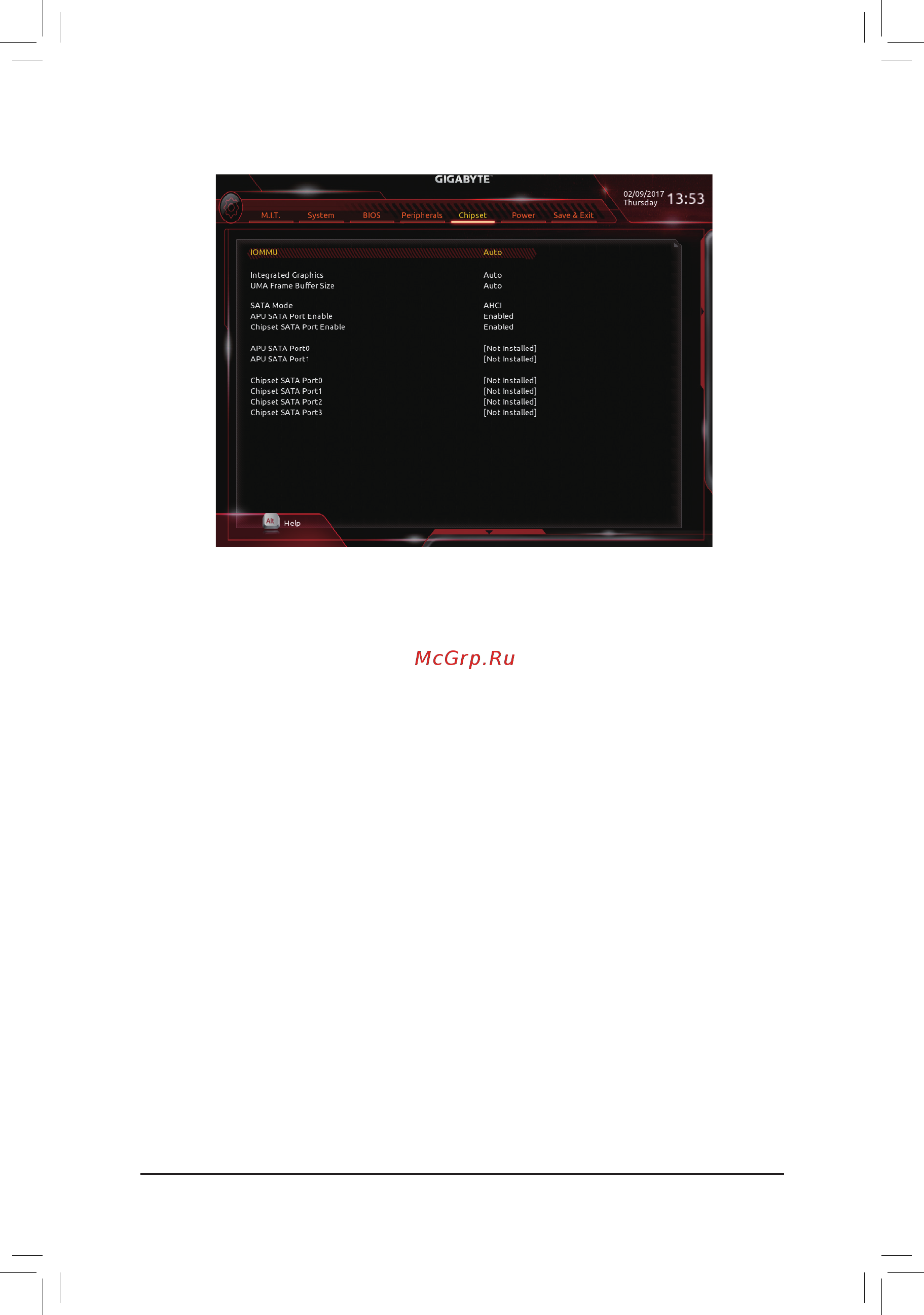 Gigabyte GA-AB350-Gaming (rev. 1.x) [31/40] Apu sata port 0 1