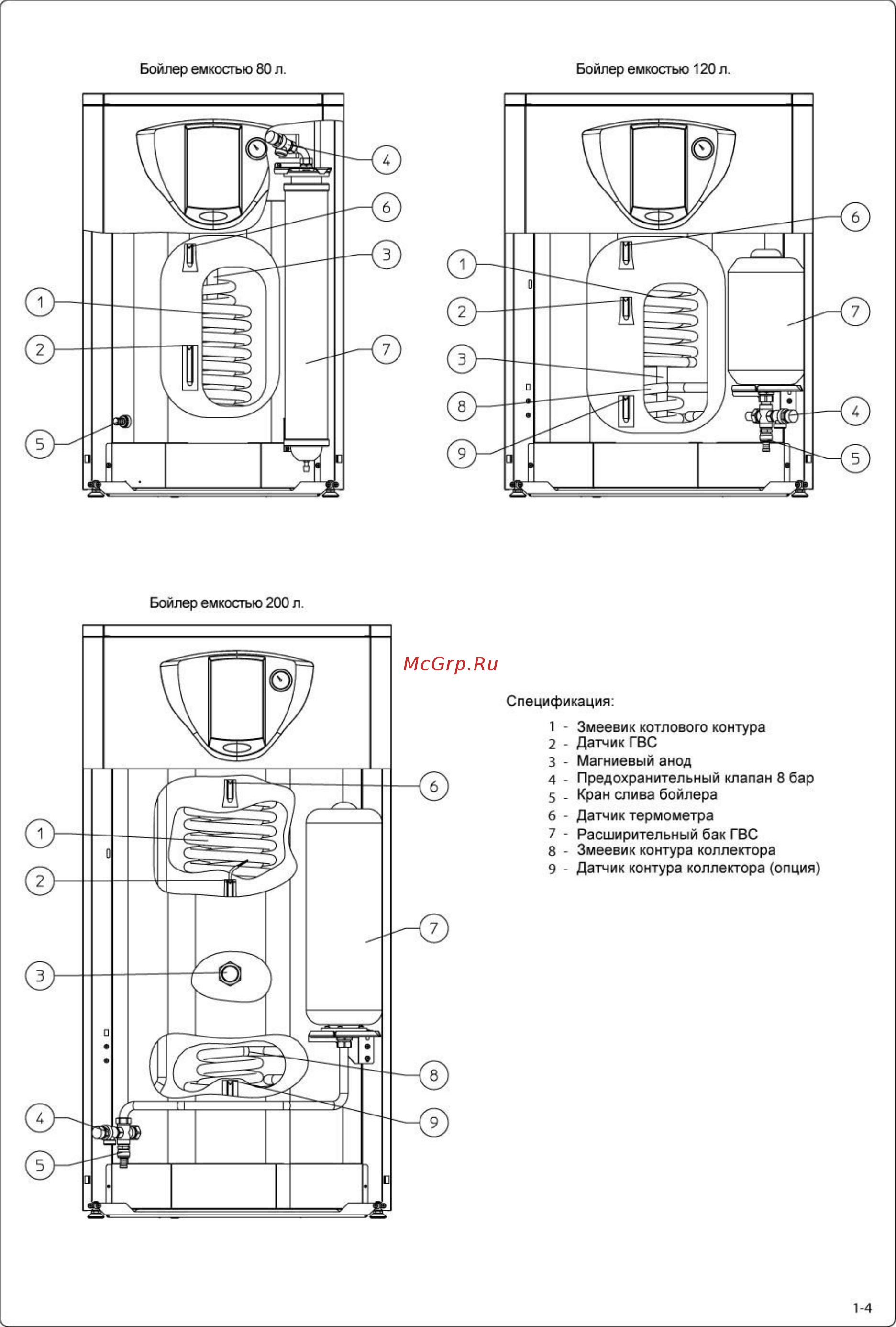 Immergas 80 l Инструкция по эксплуатации онлайн [7/11] 194957