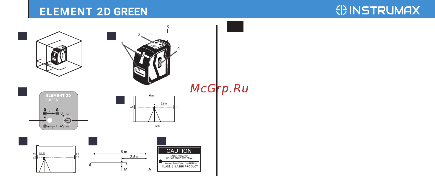 Instrumax element 2d green im0119 Инструкция по эксплуатации онлайн [2/38] 195093