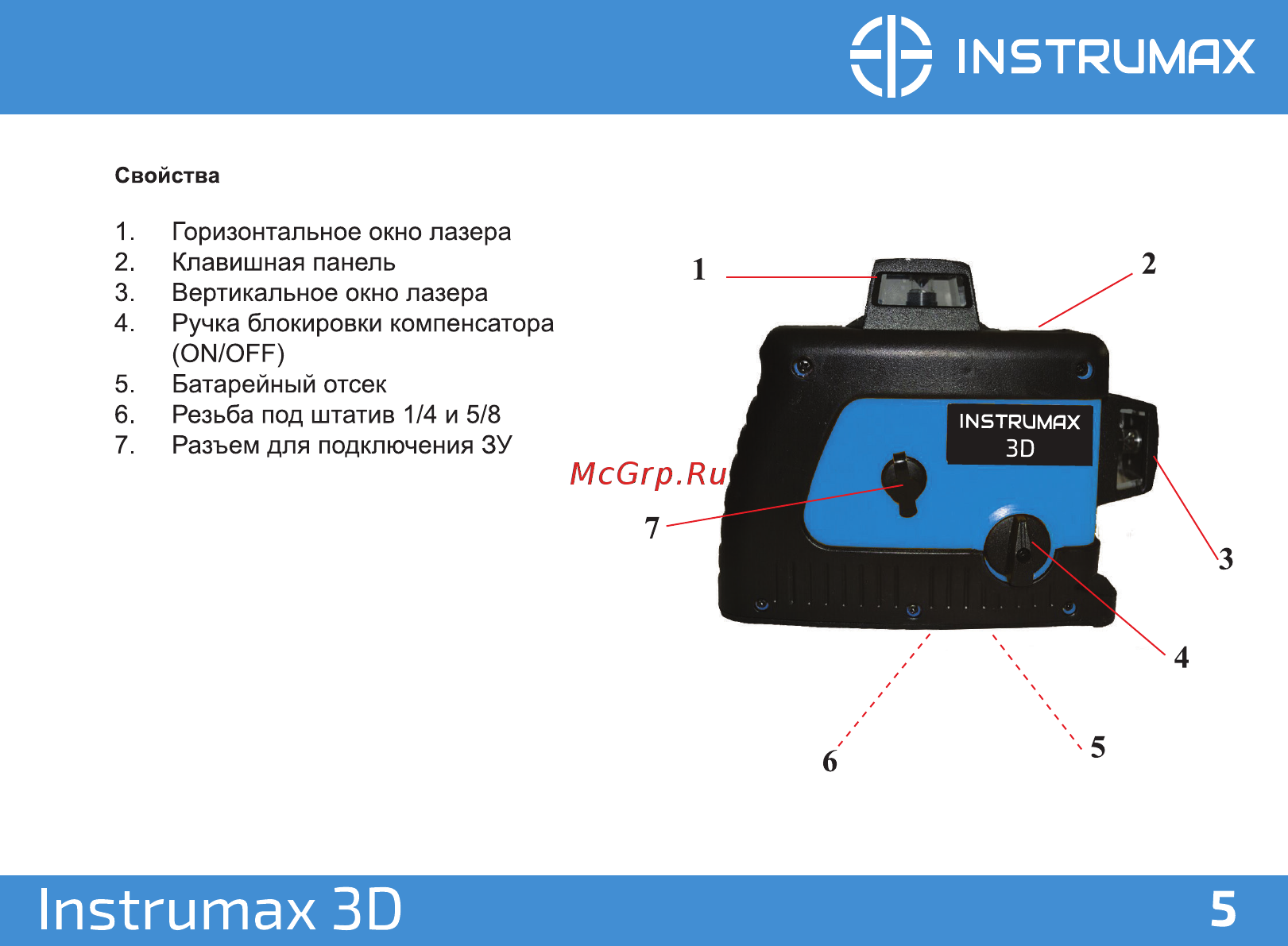 Instrumax 3d im0113 [5/16] П51титах 30