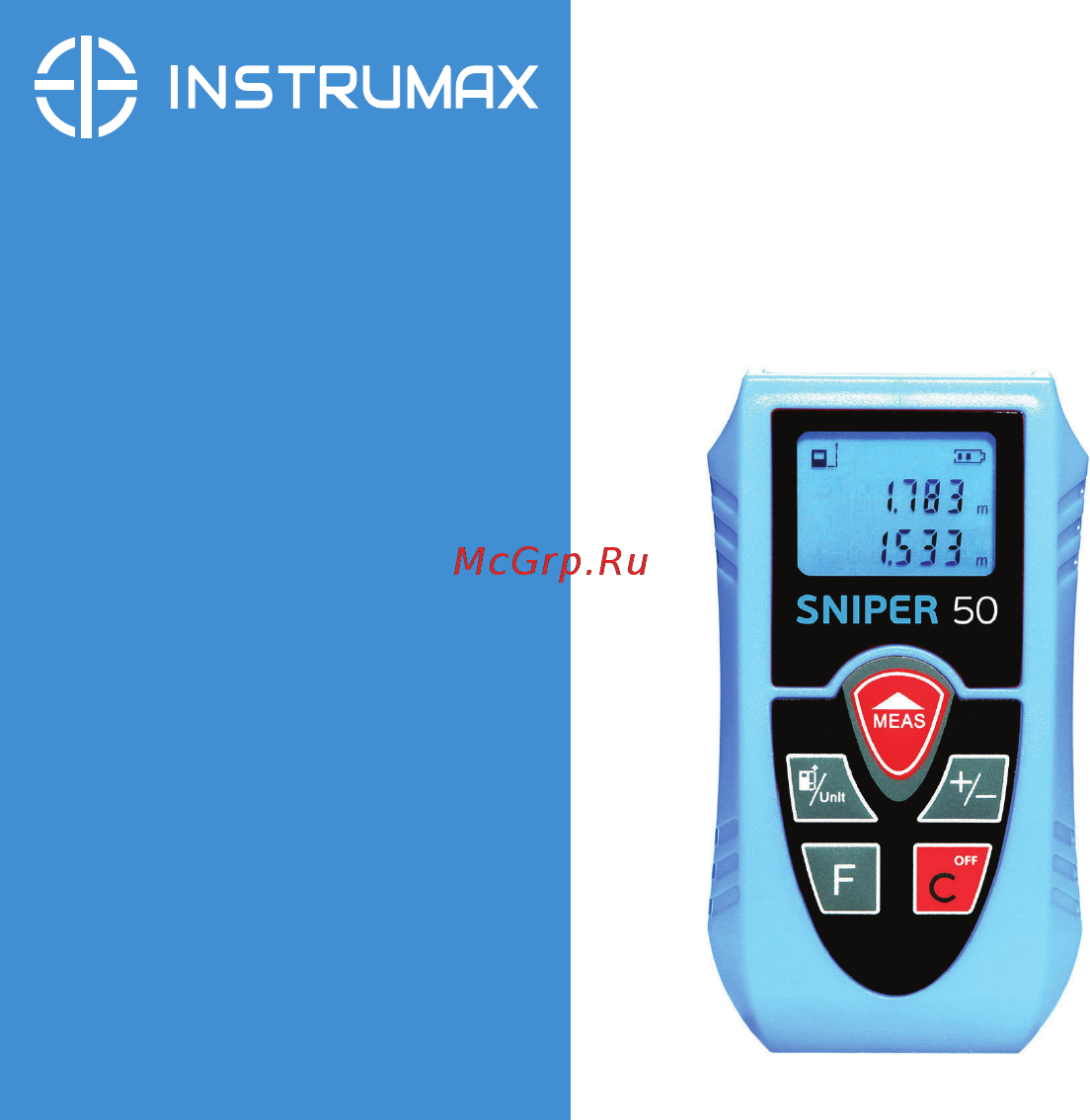 Instrumax sniper 50 im0107 Инструкция по эксплуатации онлайн