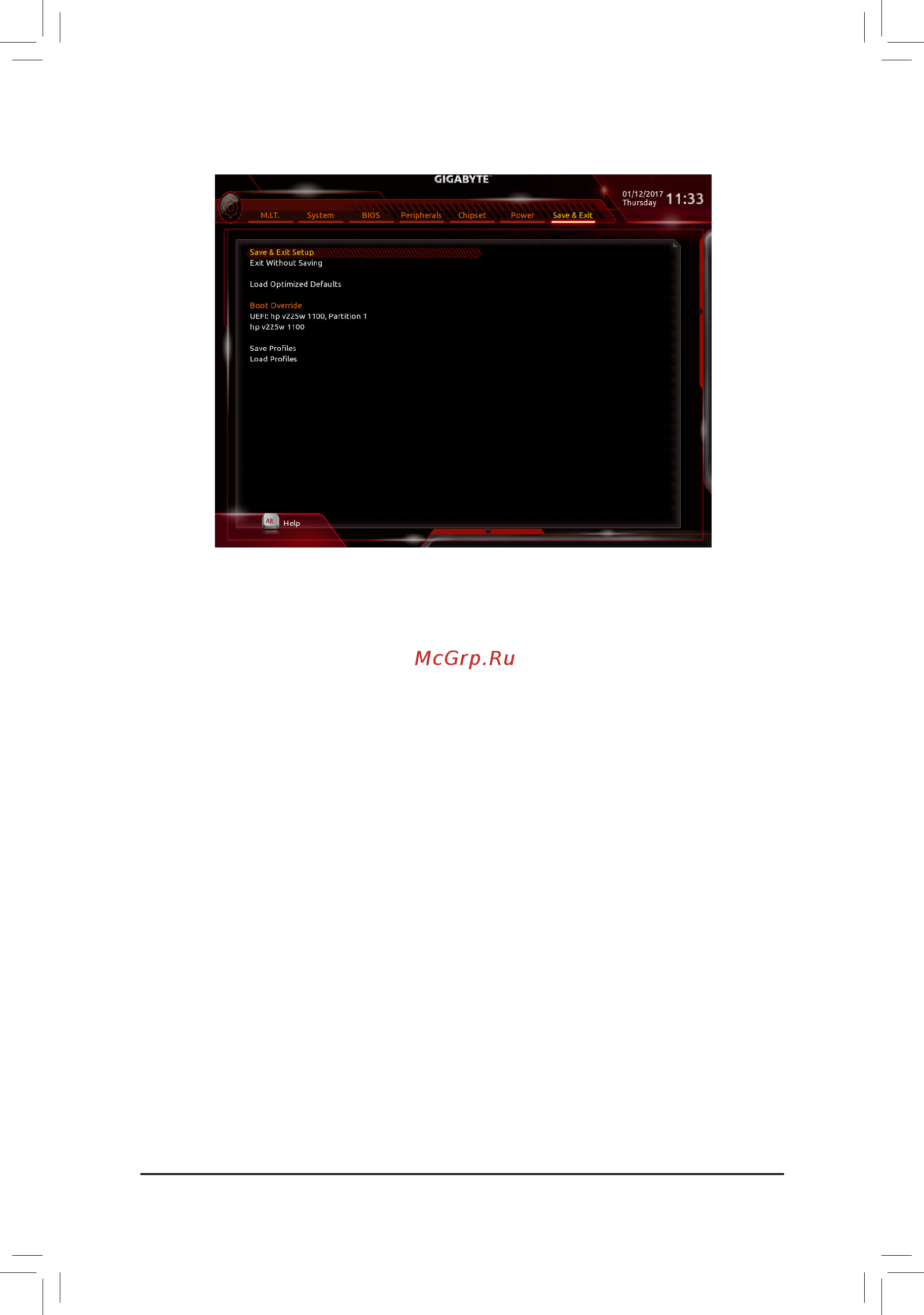 Gigabyte GA-AX370-Gaming 5 [36/48] 8 save exit