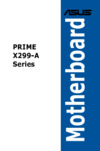 Asus PRIME X299-A Руководство пользователя