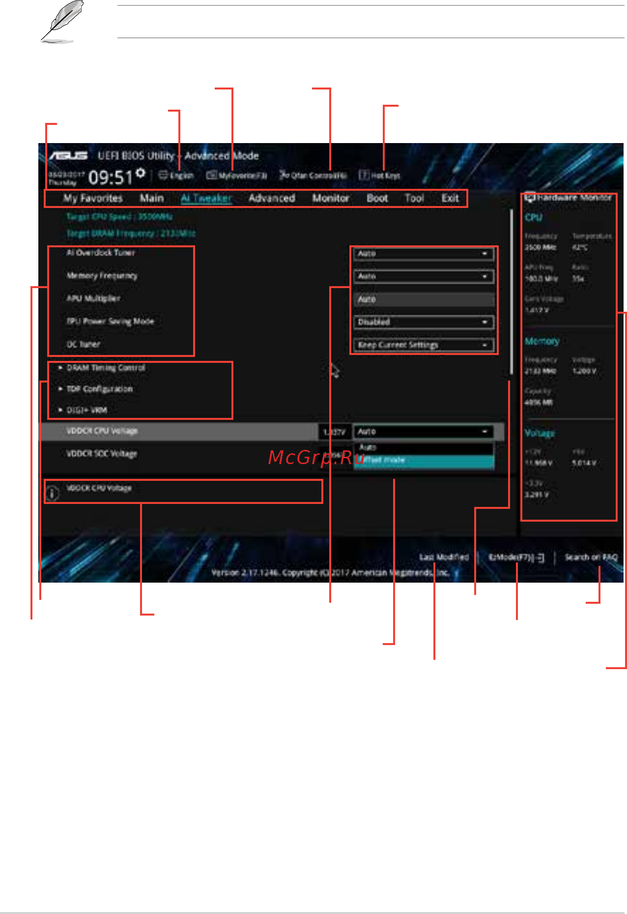 Asus PRIME B350M-E [29/37] Advanced mode