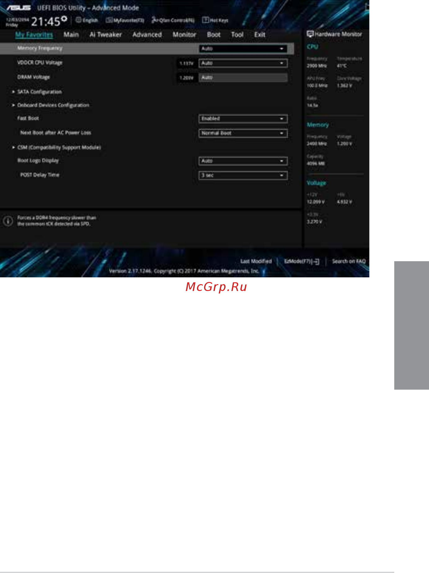 Asus PRIME X370-PRO [57/99] My favorites
