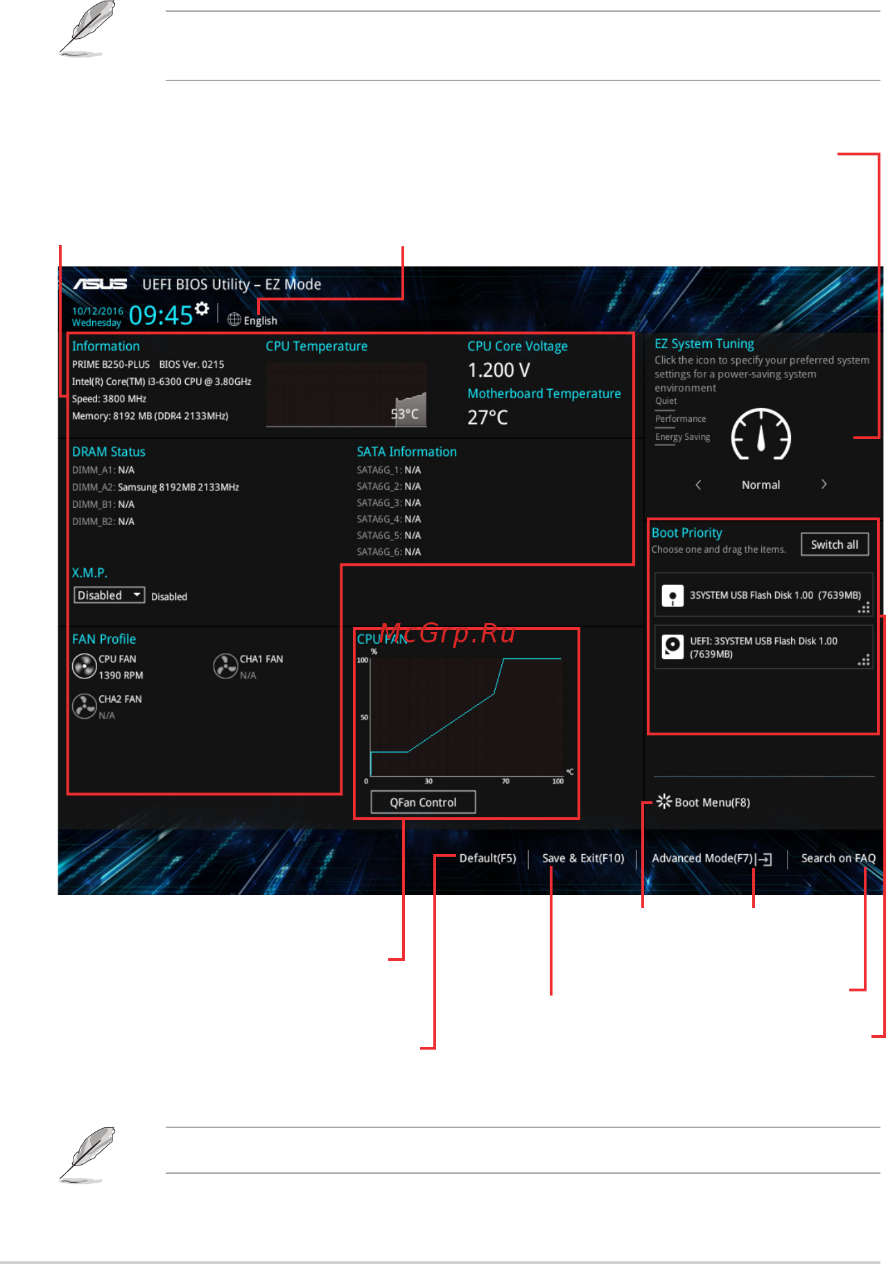 Asus PRIME B250-PLUS [21/28] Ez mode