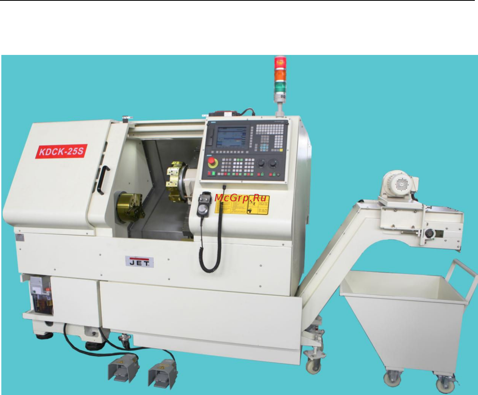 Jet kdck-25af cnc fanuc 0i-mate td 50000507t [3/20] Внешний вид станка