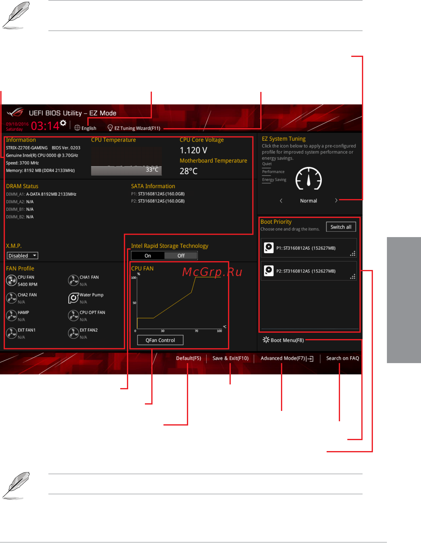 Asus ROG STRIX Z270E GAMING [63/106] Ez mode