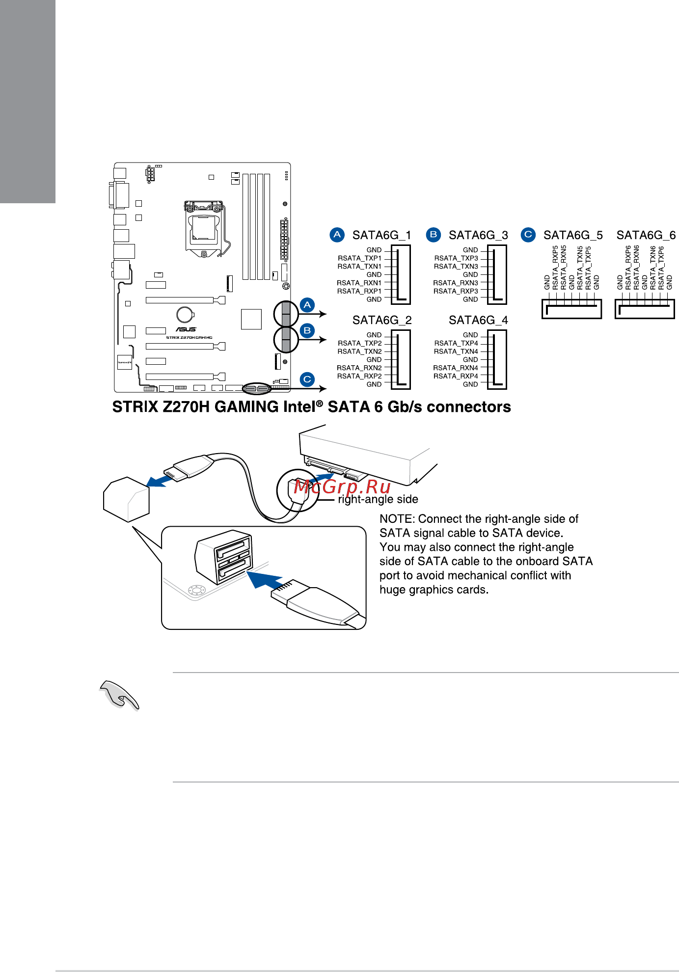 Asus ROG STRIX Z270H GAMING [26/98] Internal connectors