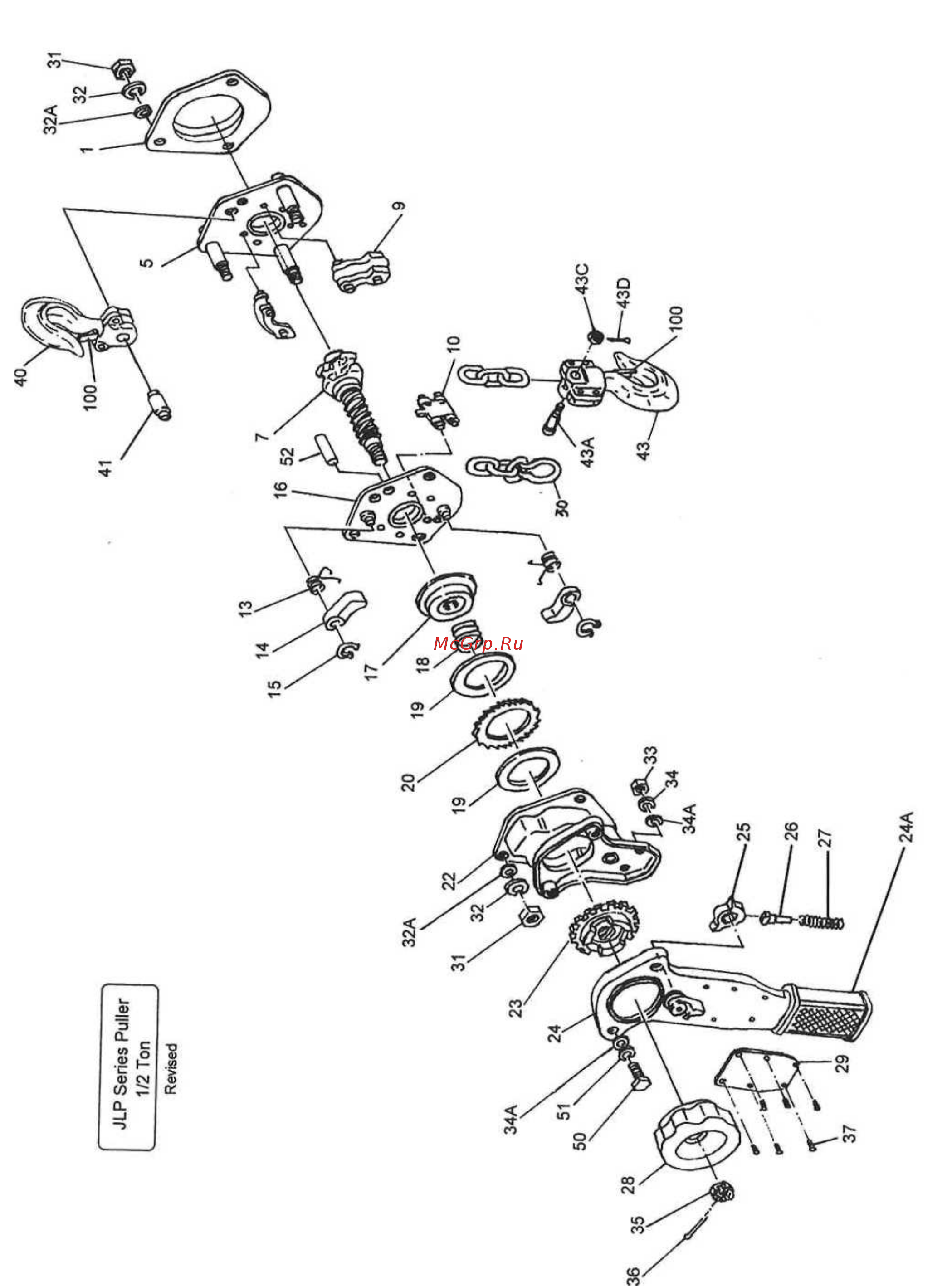 Jet jlpa 0.75t 4.5m 887608 Инструкция по эксплуатации онлайн [10/24] 195317
