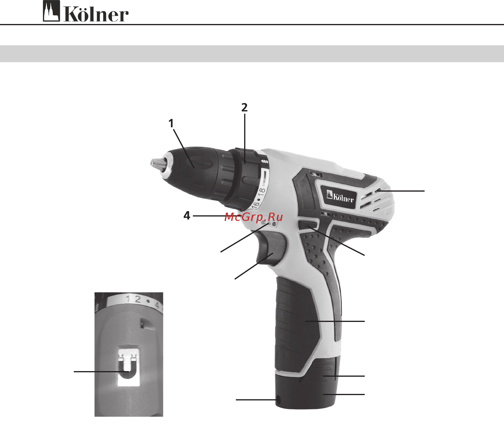 Kolner kcd 10,8l Инструкция по эксплуатации онлайн [6/16] 195529