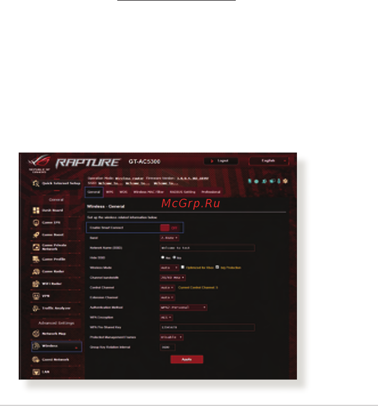 Asus ROG Rapture GT-AC5300 [105/152] Smart connect