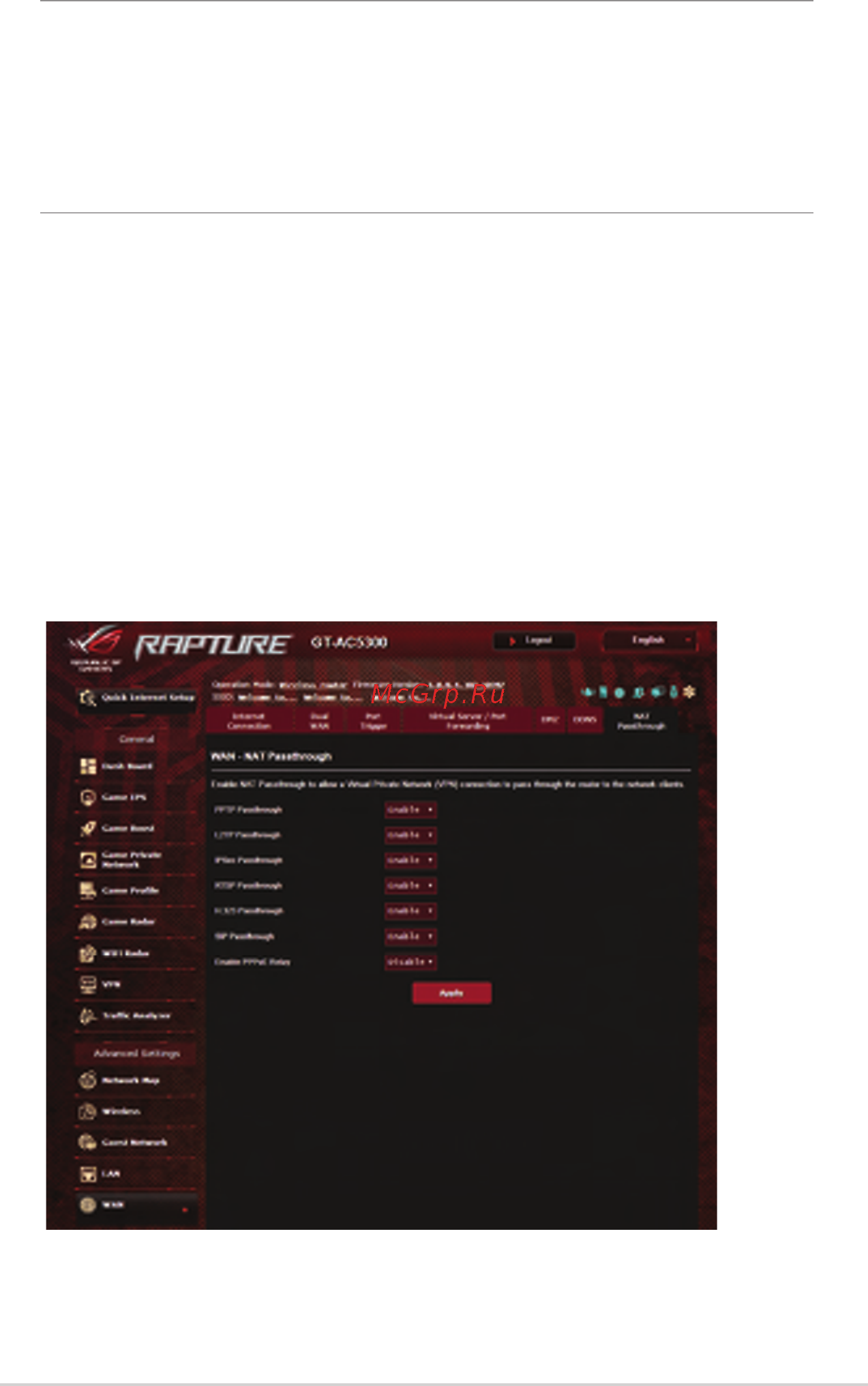 Asus ROG Rapture GT-AC5300 [81/152] Nat passthrough