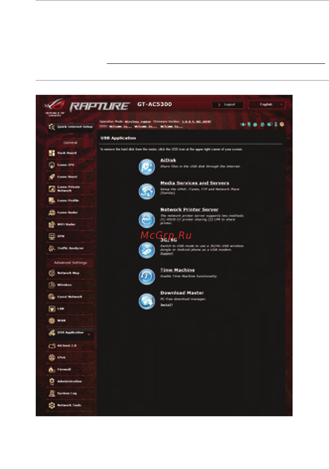 Asus ROG Rapture GT-AC5300 [82/152] Using the usb application