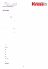 Kress 1400 hks 06012521 Инструкция по эксплуатации