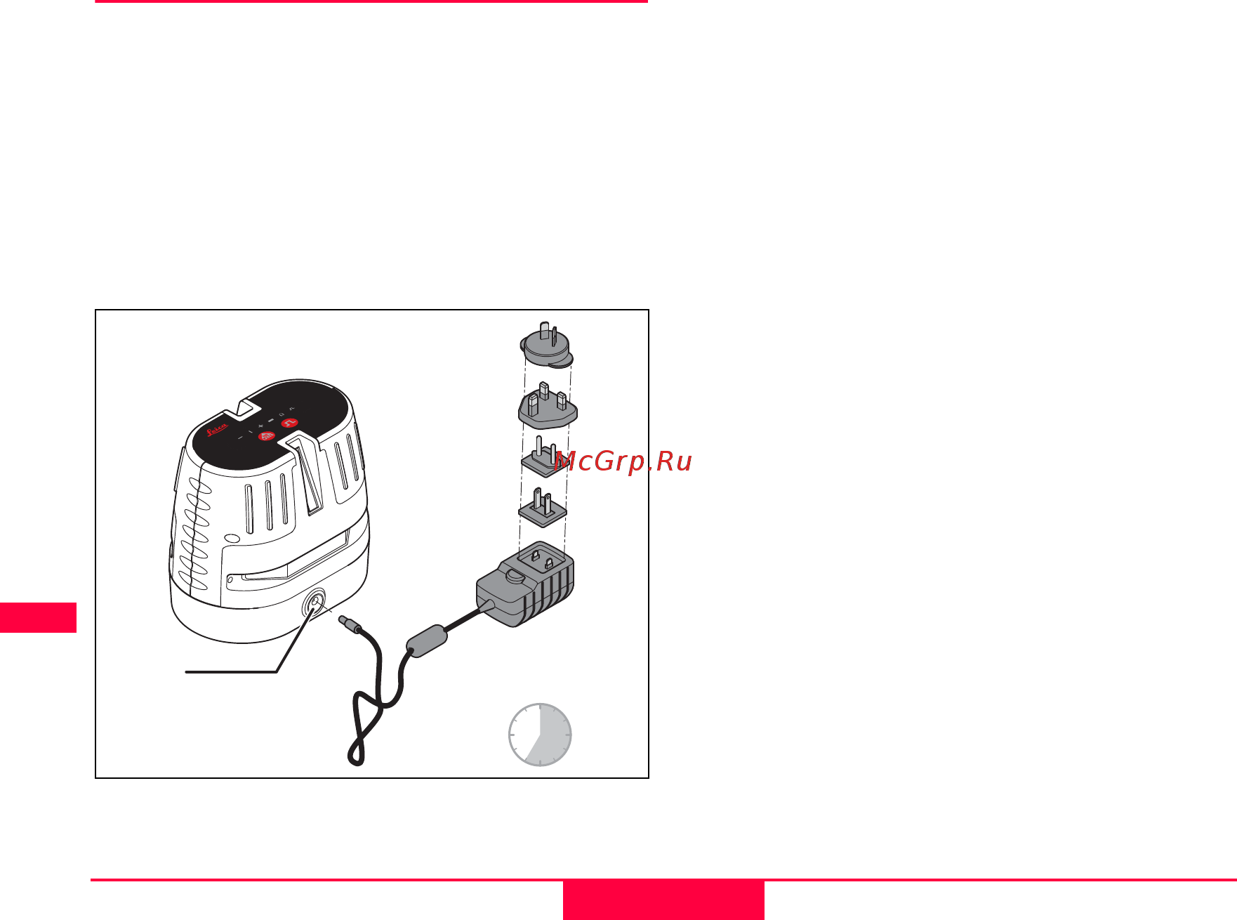 Leica lino p5 777068 [3/19] Зарядка первое использование