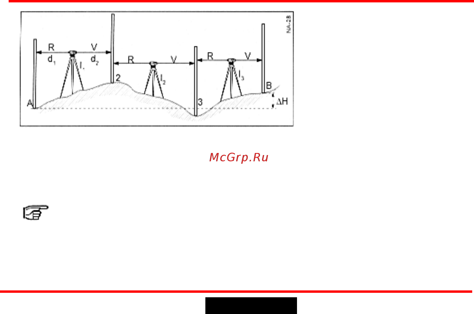 Leica na724 641983 с поверкой [17/36] Нивелирование ходом линией