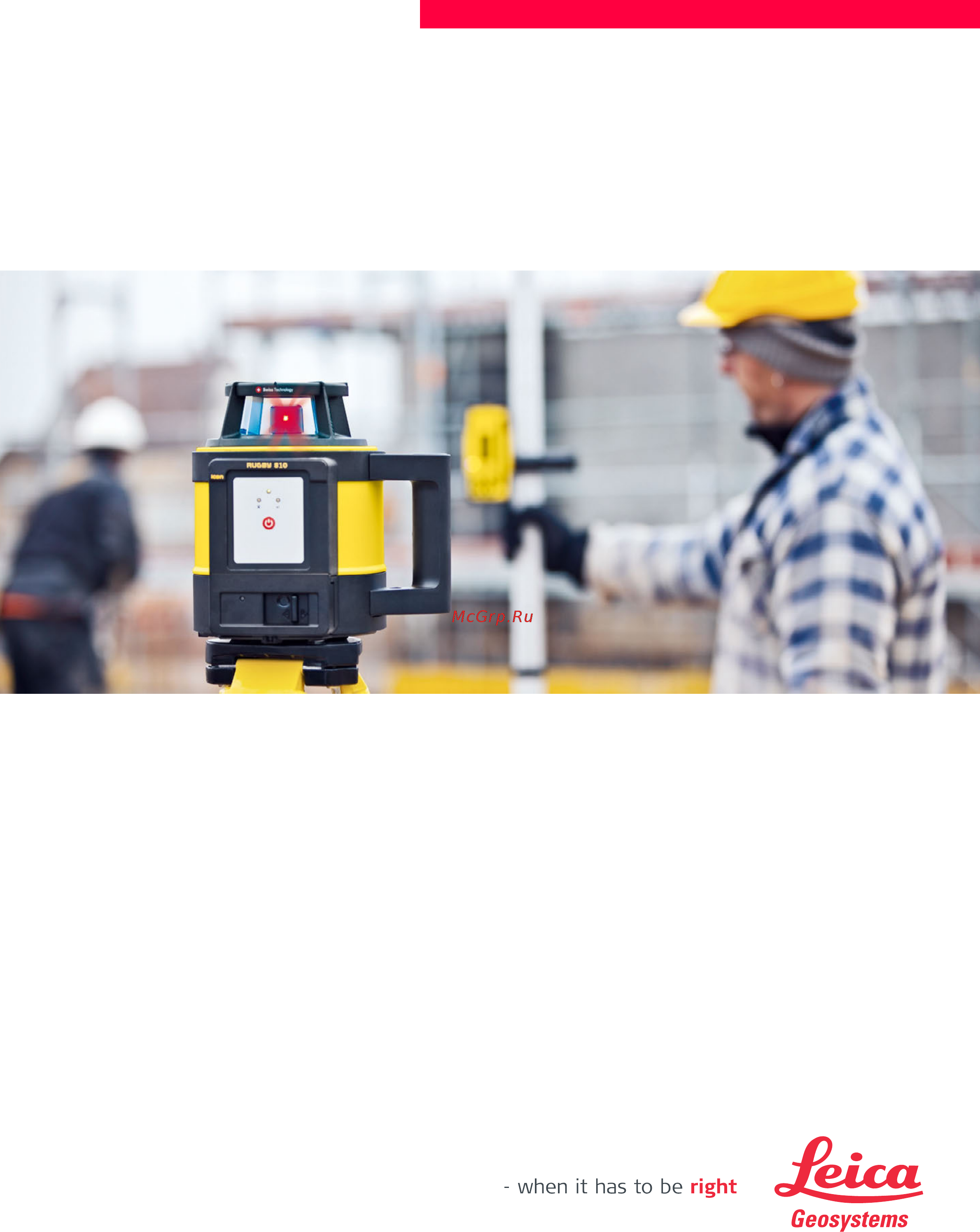 Leica rugby 810 re 140 Инструкция по эксплуатации онлайн