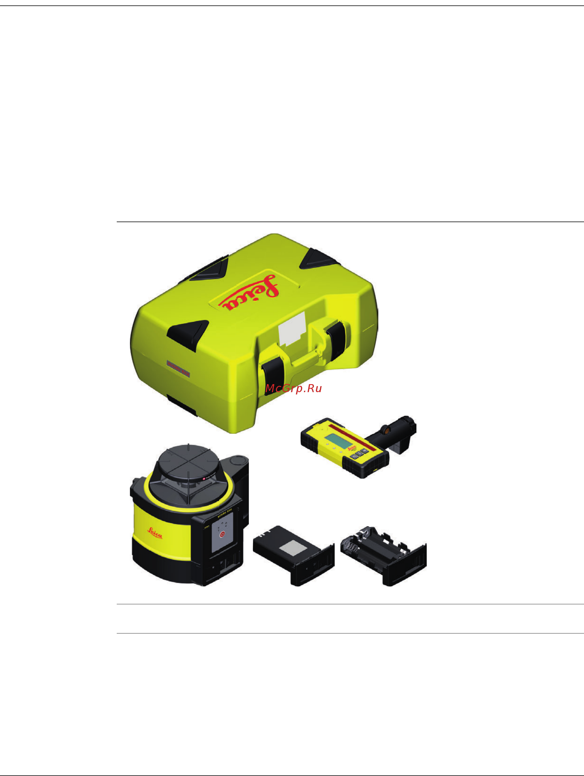 Leica rugby 810 re 140 [15/48] Описание системы