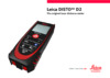 Leica disto d2 new с поверкой 837031п Инструкция по эксплуатации