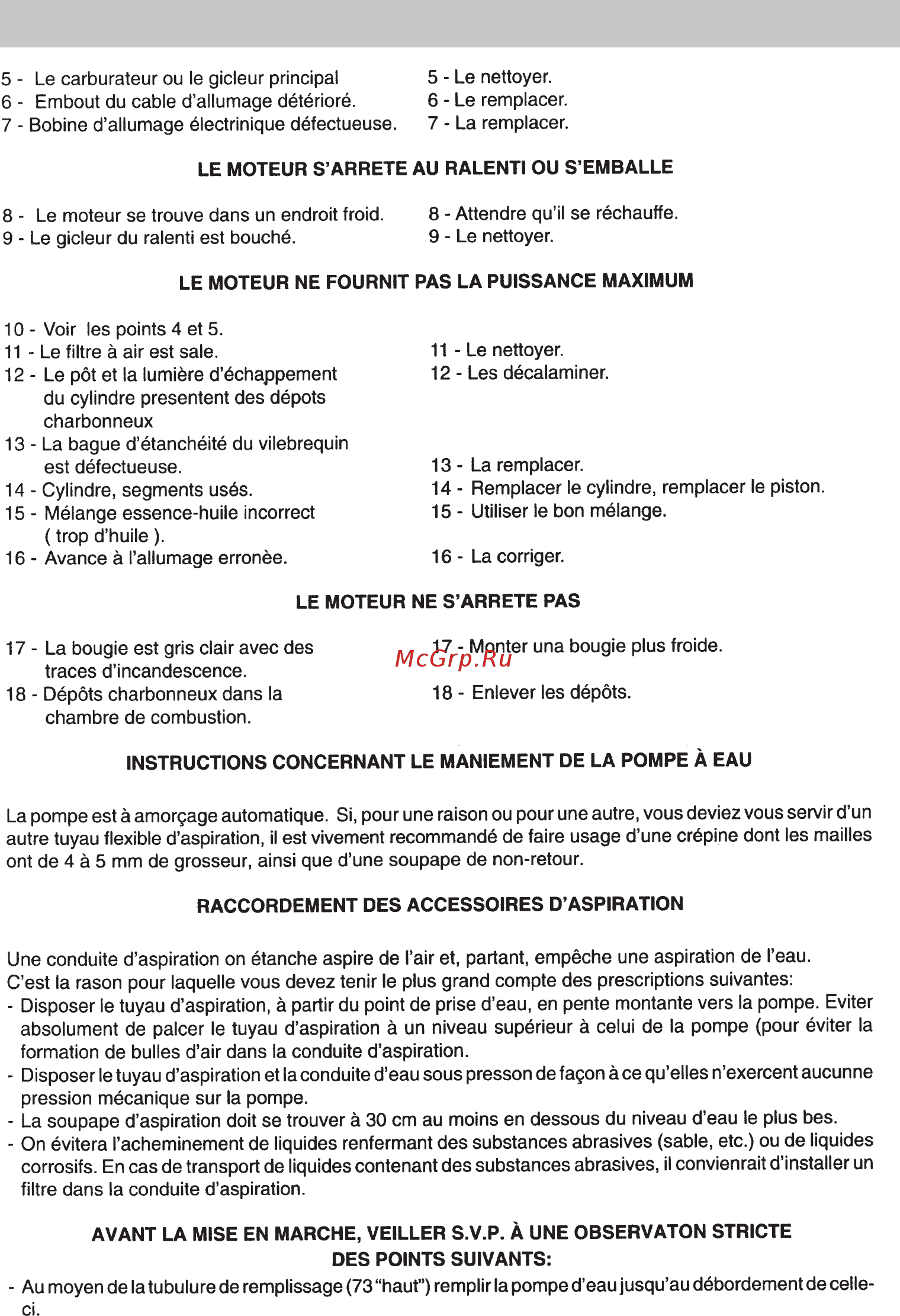 Marina-Speroni cma 25 aut+s4 [20/44] Pompe a moteur essence 2 temps