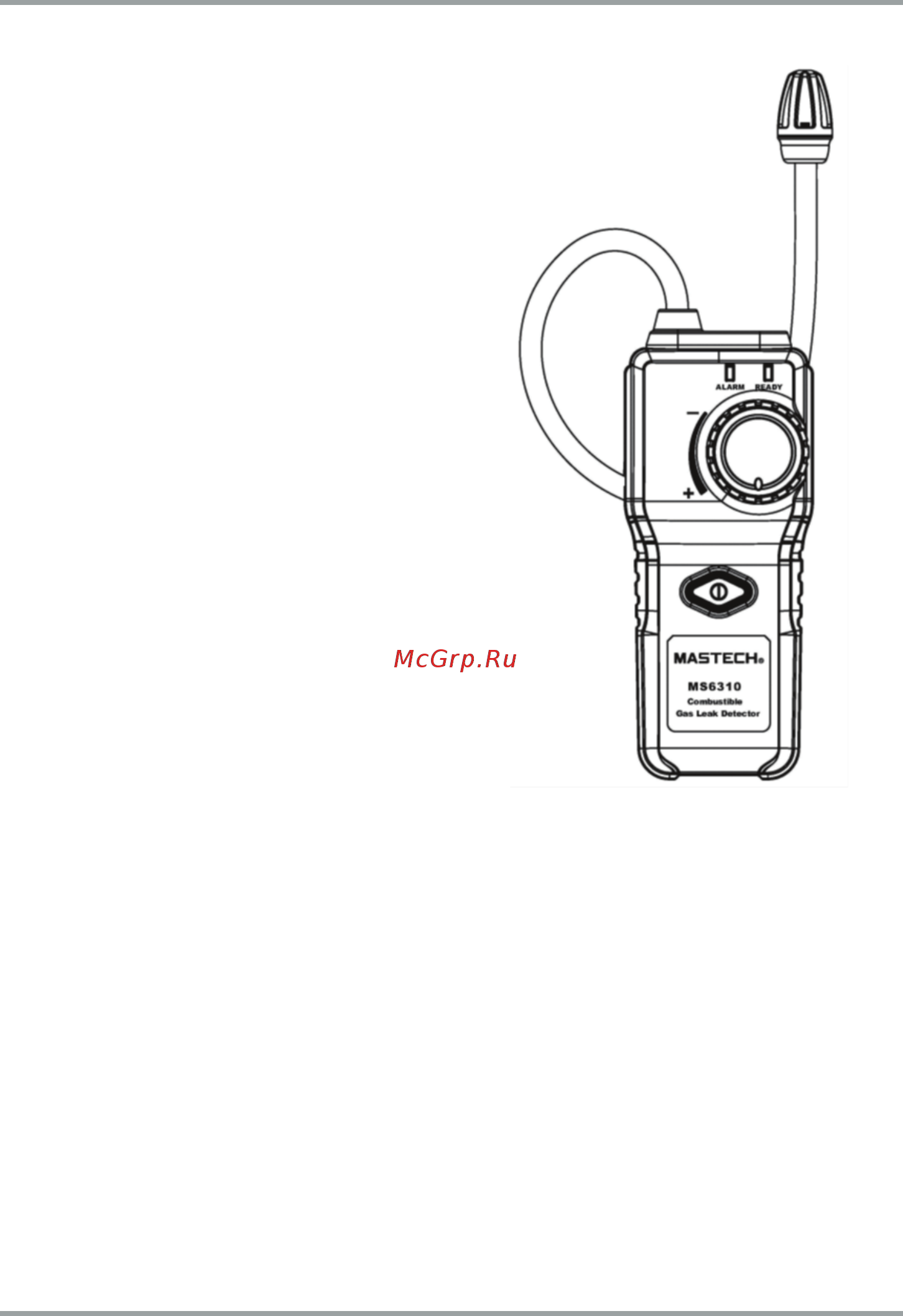 Mastech ms6310 65299 Инструкция по эксплуатации онлайн
