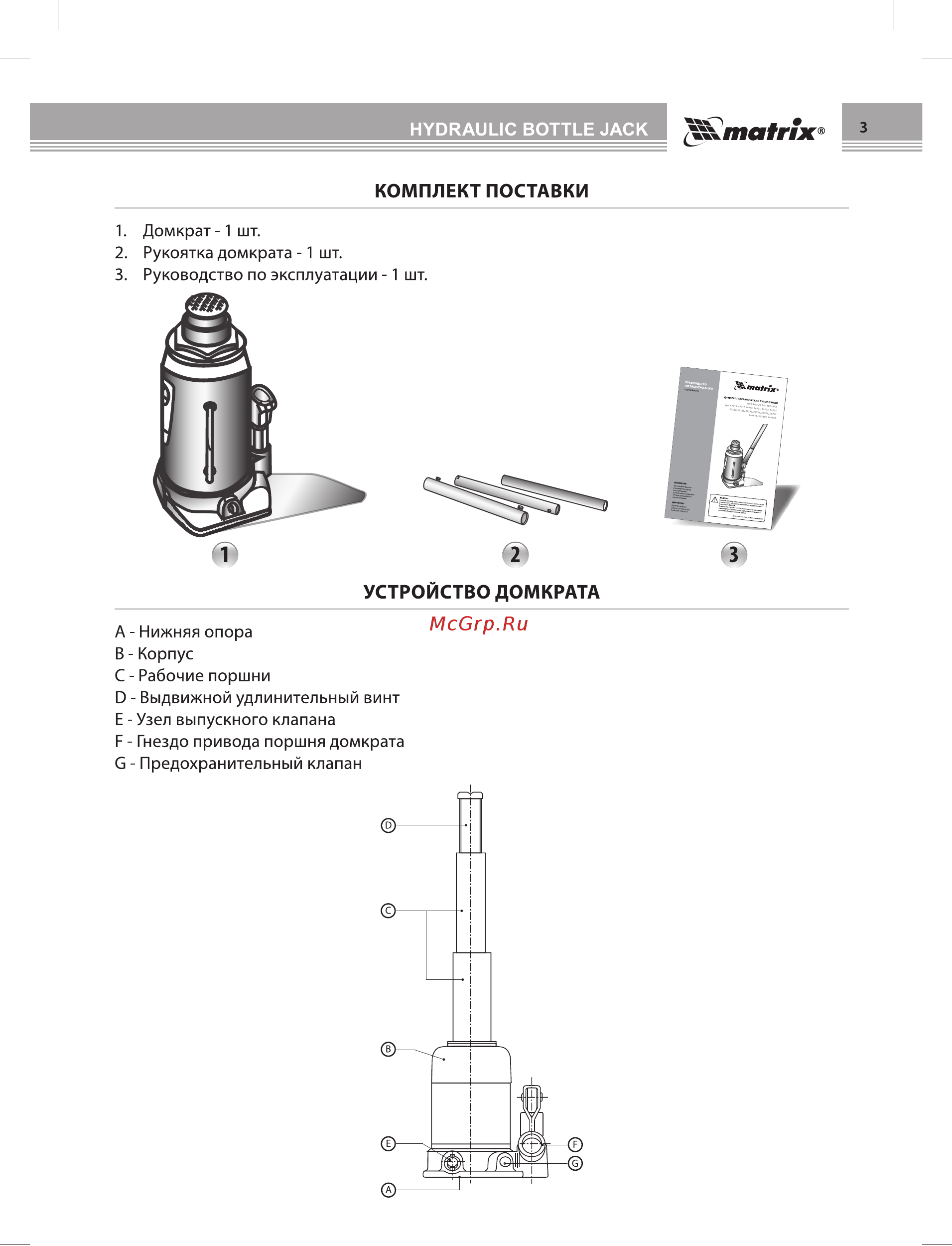 Matrix master 50725 [3/8] Комплект поставки