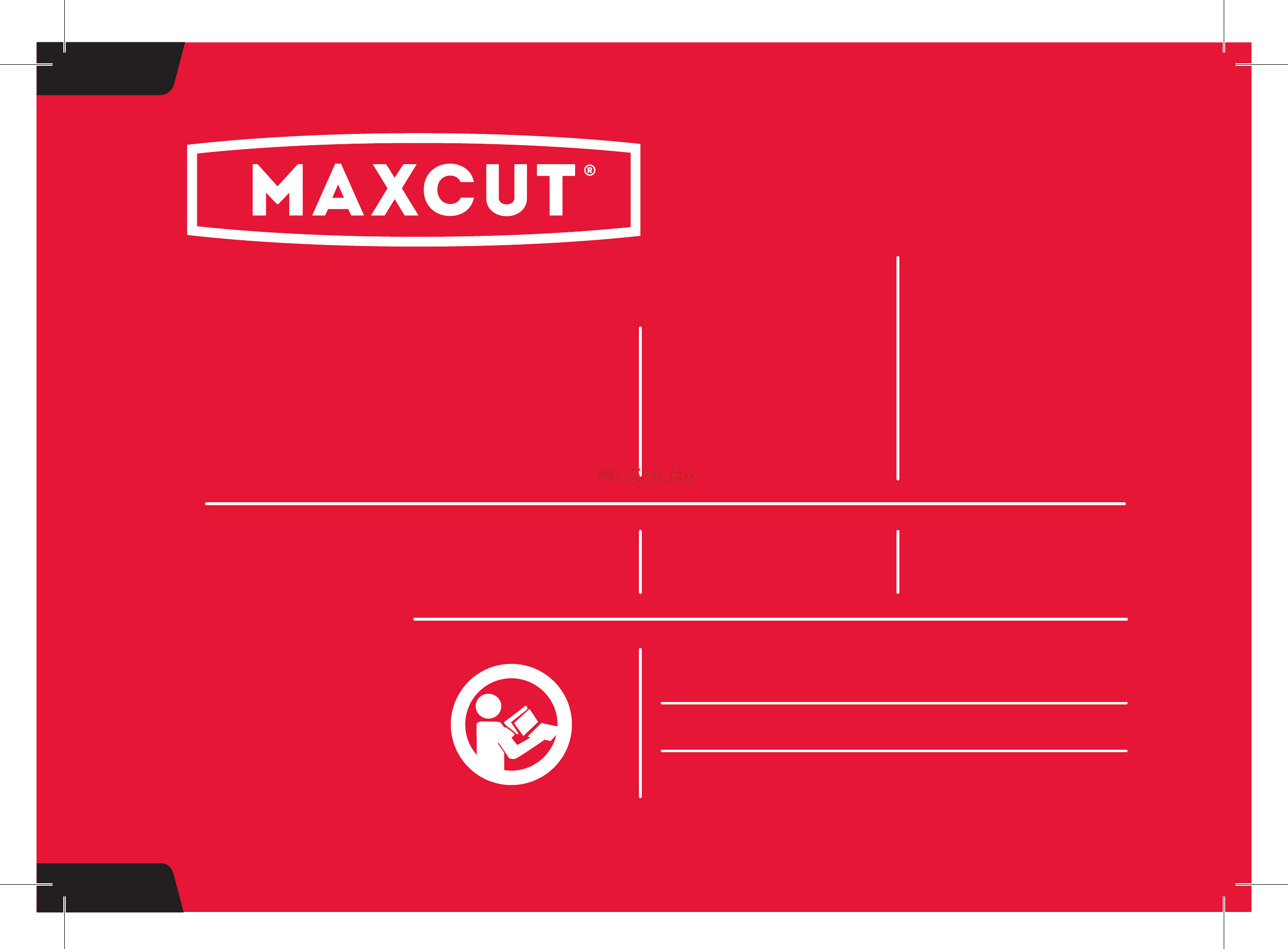 Maxcut mce 186 022300010 Инструкция по эксплуатации онлайн