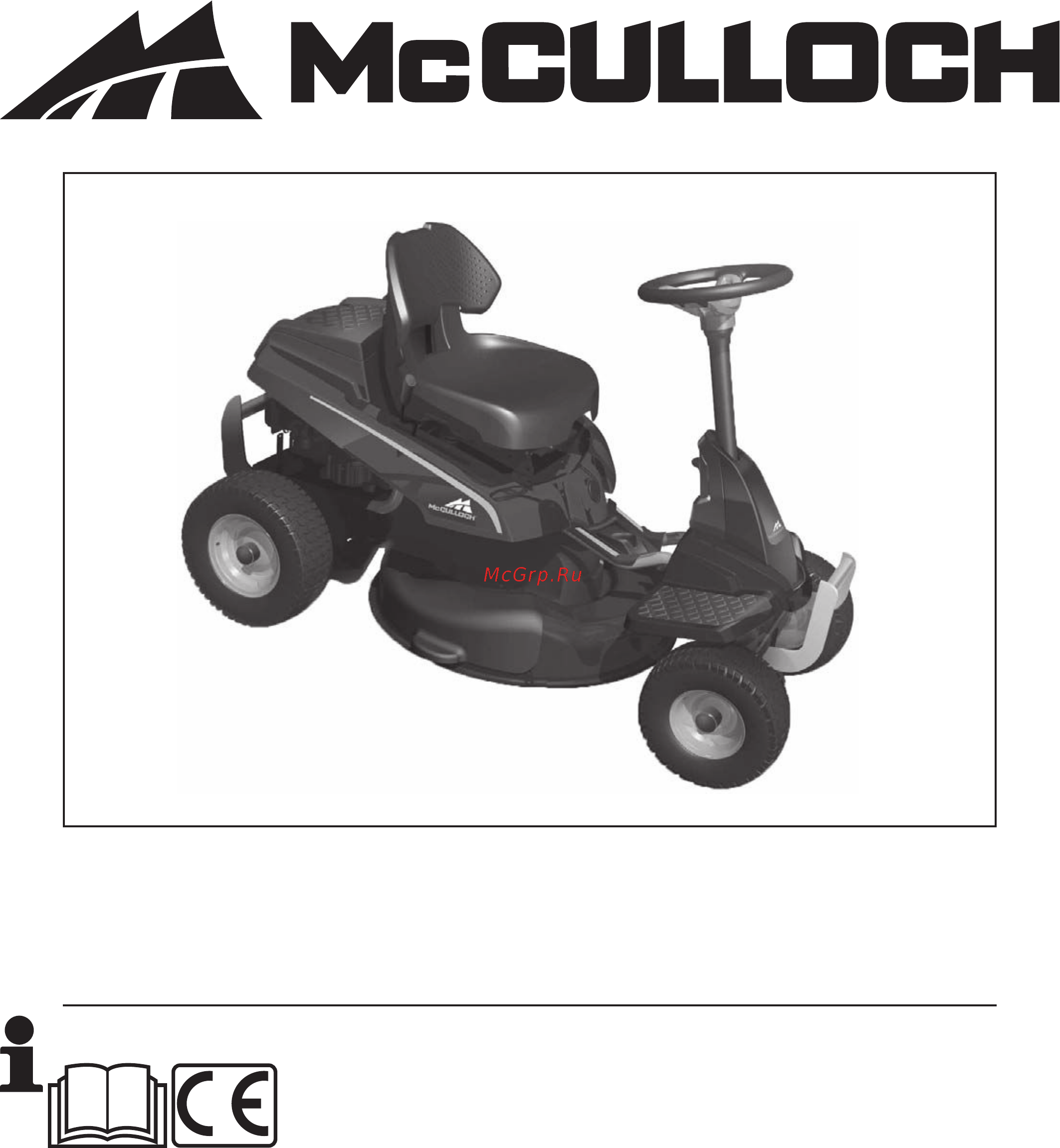McCulloch m105-77x 9602100-29 Инструкция по эксплуатации онлайн