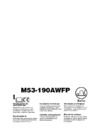 McCulloch m53-190awfp 9614102-84 Инструкция по эксплуатации