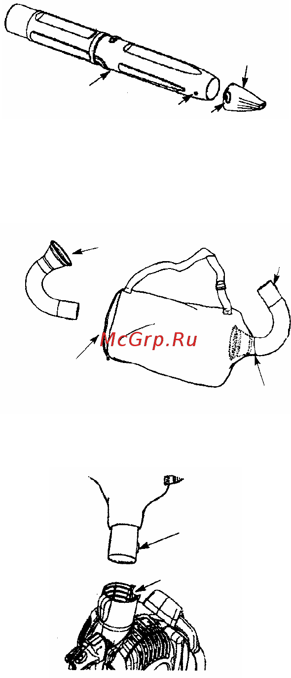 McCulloch mac gbv 345 9527157-39 [6/15] Сборка пылесоса