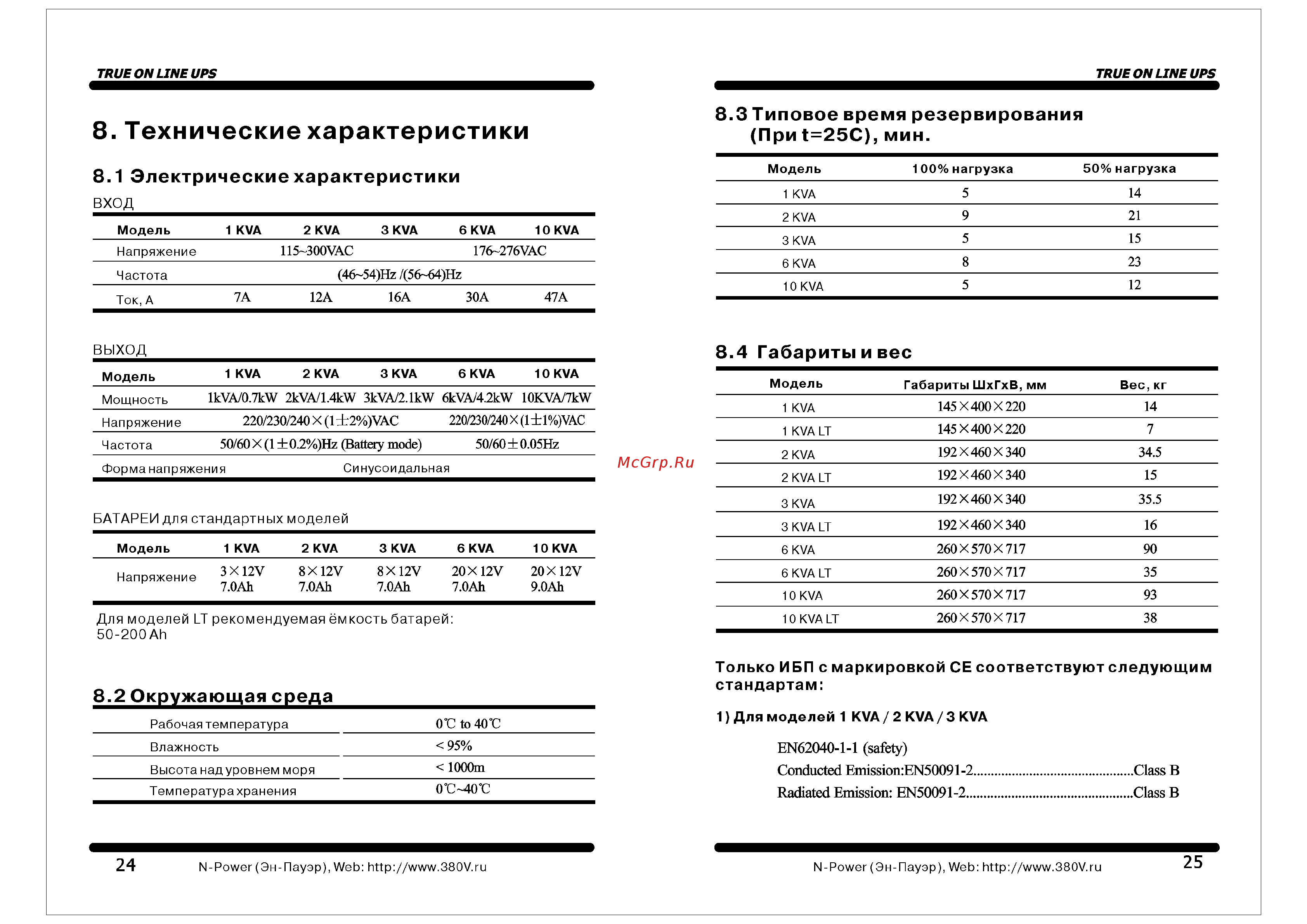 N-Power pro-vision black 6000 [14/18] Вход