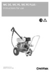 Nilfisk mc 5m-250/1000 pe 106174805 Инструкция по эксплуатации