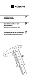 Norgau 0-300 мм 040005030 Инструкция по эксплуатации