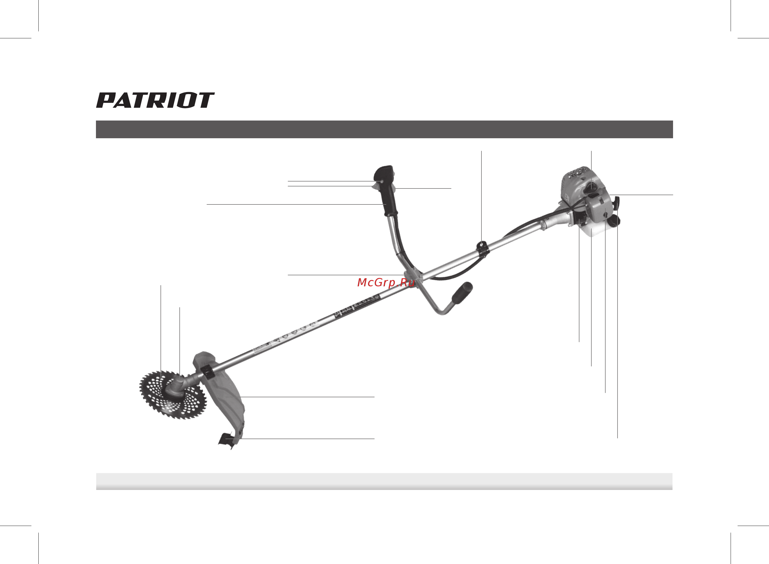 Patriot т 533 pro 250105311 Инструкция по эксплуатации онлайн [6/36] 196741